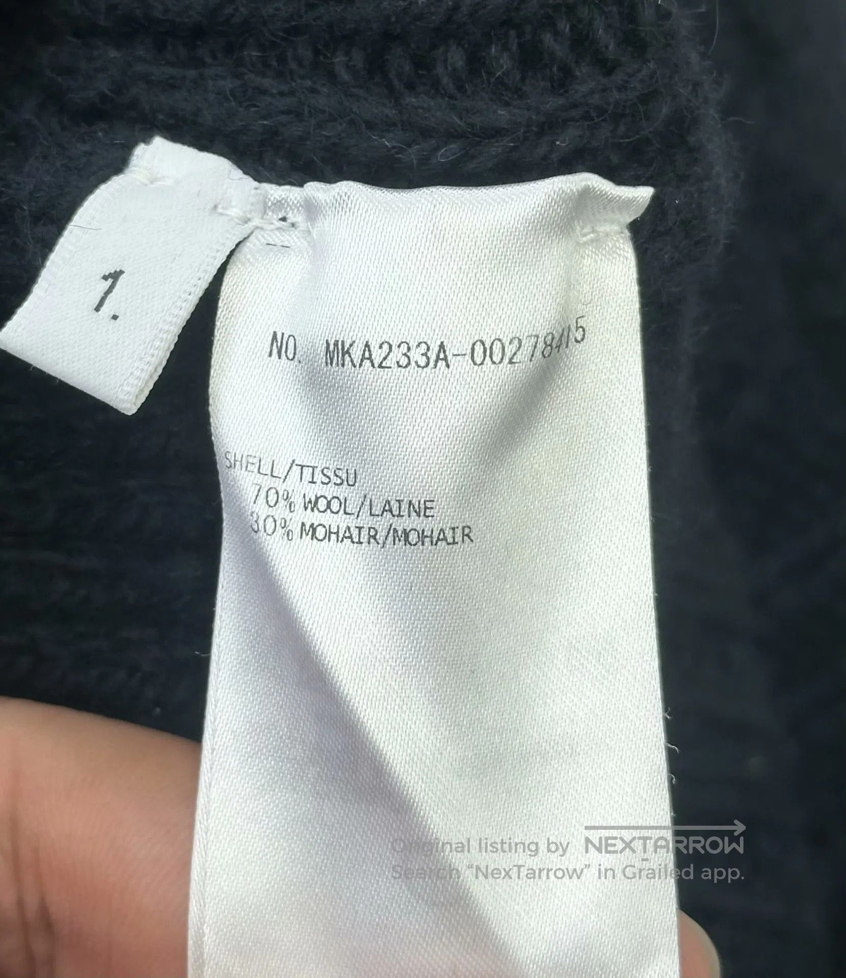 Thom Browne Thom Browne Dark Blue Classic Striped Knit Sweater| Size S / US 4 / IT 40 - 4 Thumbnail