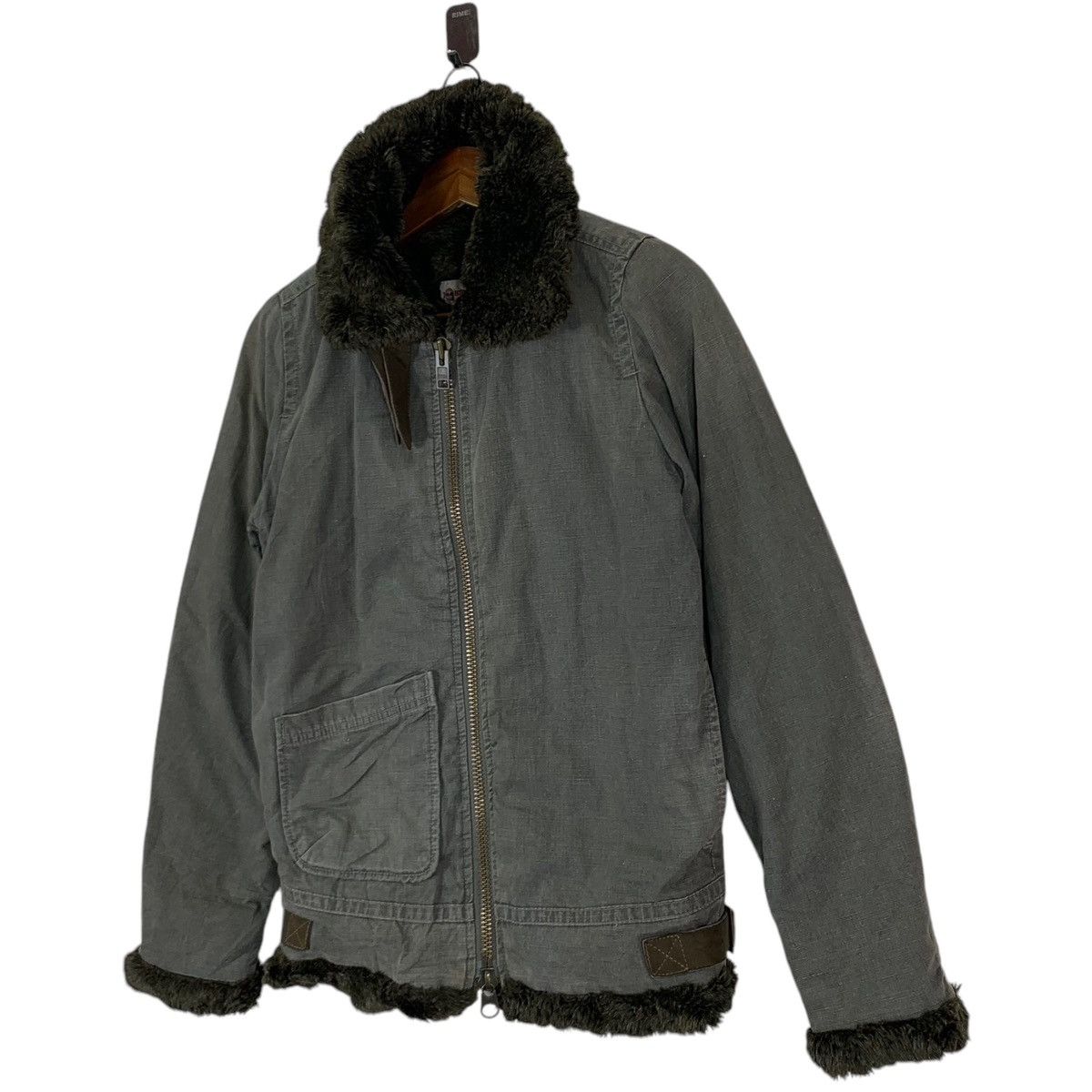 Johnbull × KOJIMA GENES VINTAGE JOHN BULL KOJIMA JAPAN WINTER FUR MINK JACKET Size US S / EU 44-46 / 1 - 3 Thumbnail
