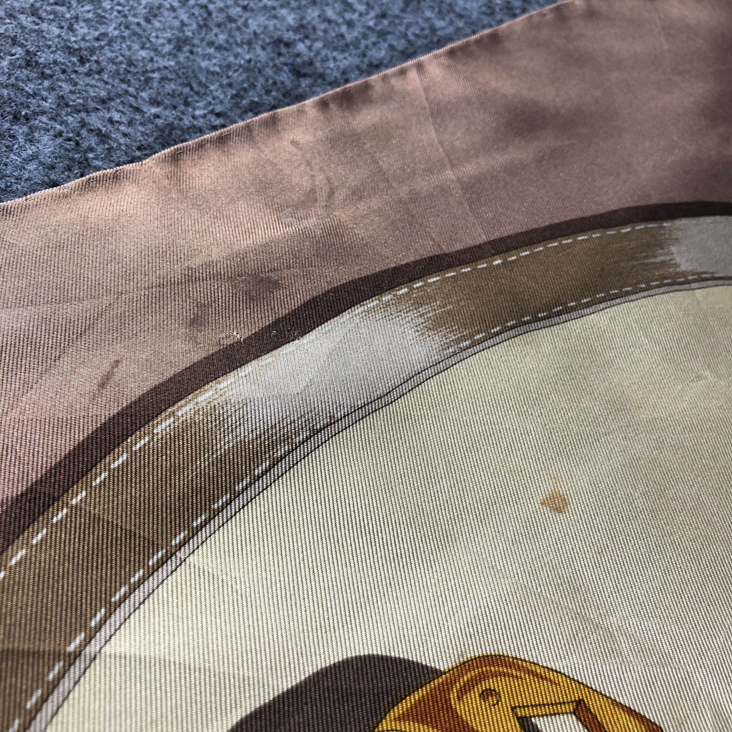Trussardi Trussardi Luxury Hand Rolled Silk Scarf M810 Size ONE SIZE - 9 Thumbnail
