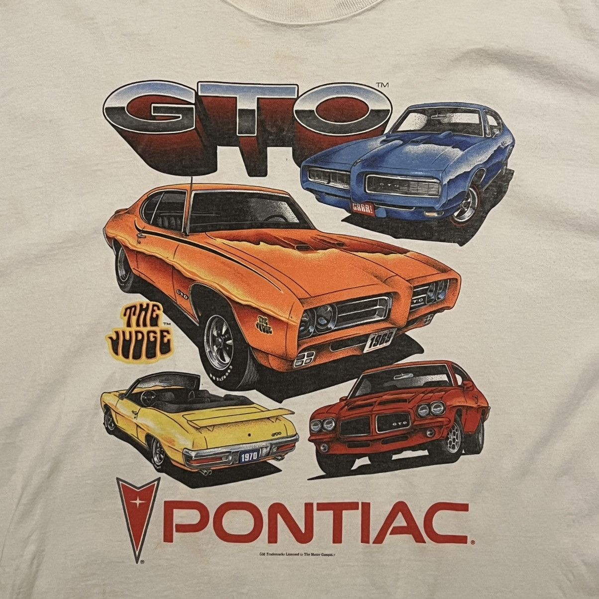 Other Pontiac GTO The Judge White XXL T Shirt Size US XXL / EU 58 / 5 - 1 Thumbnail