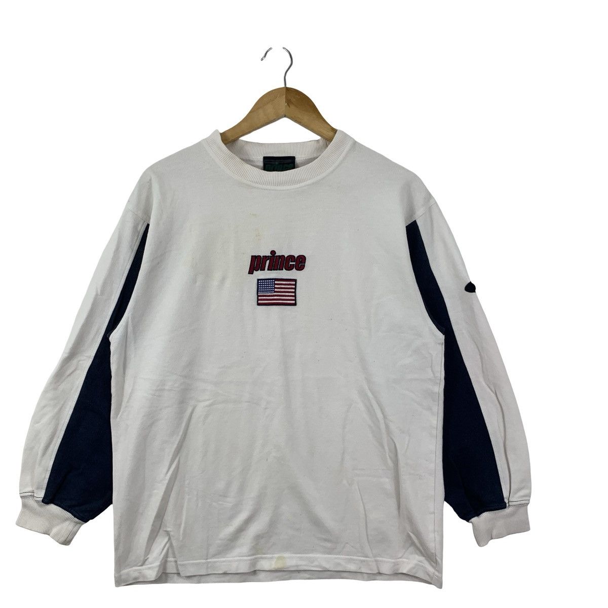 Vintage Logo Sweatshirt Sweater Top National League Size L / US 10 / IT 46 - 5 Thumbnail