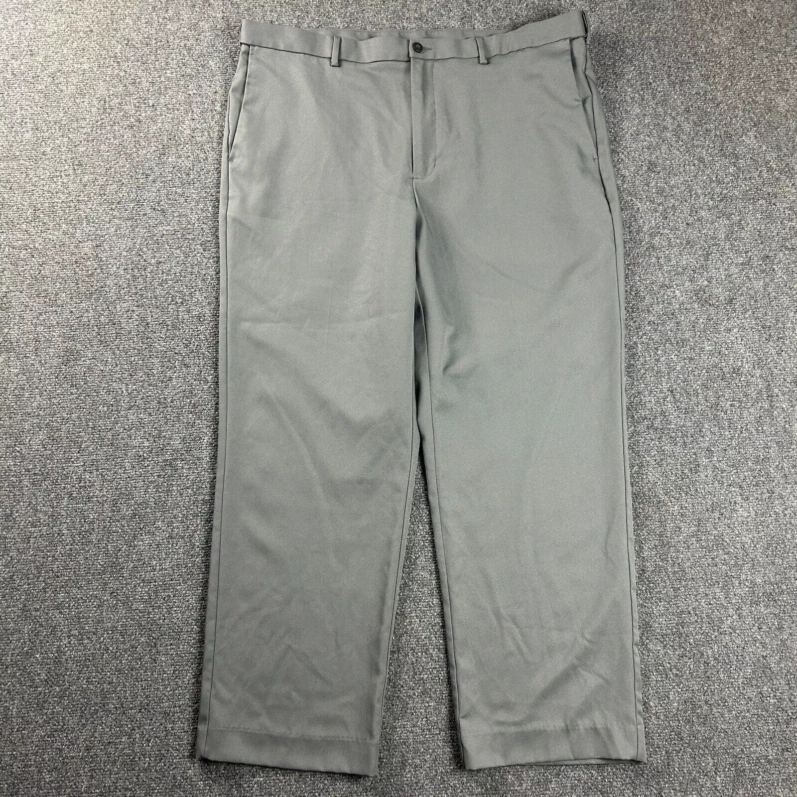 PGA Tour PGA Tour Pants Mens 40x30 Golf Slacks Tapered Leg Polyester Size US 40 / EU 56 - 1 Thumbnail