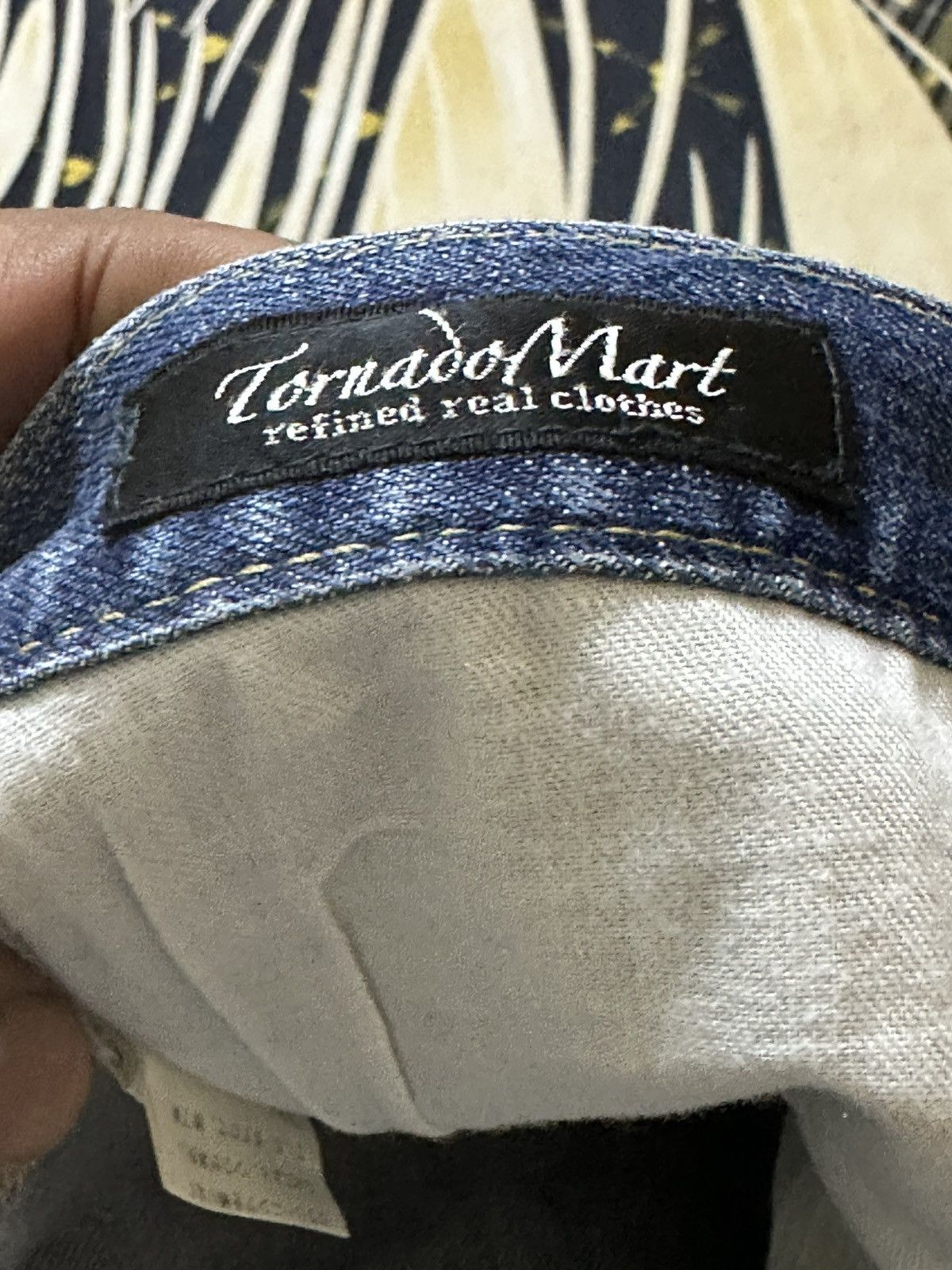 Tornado Mart Vintage Tornado Mart Long Leg Slim Fit Patchwork Denim Size US 30 / EU 46 - 8 Thumbnail