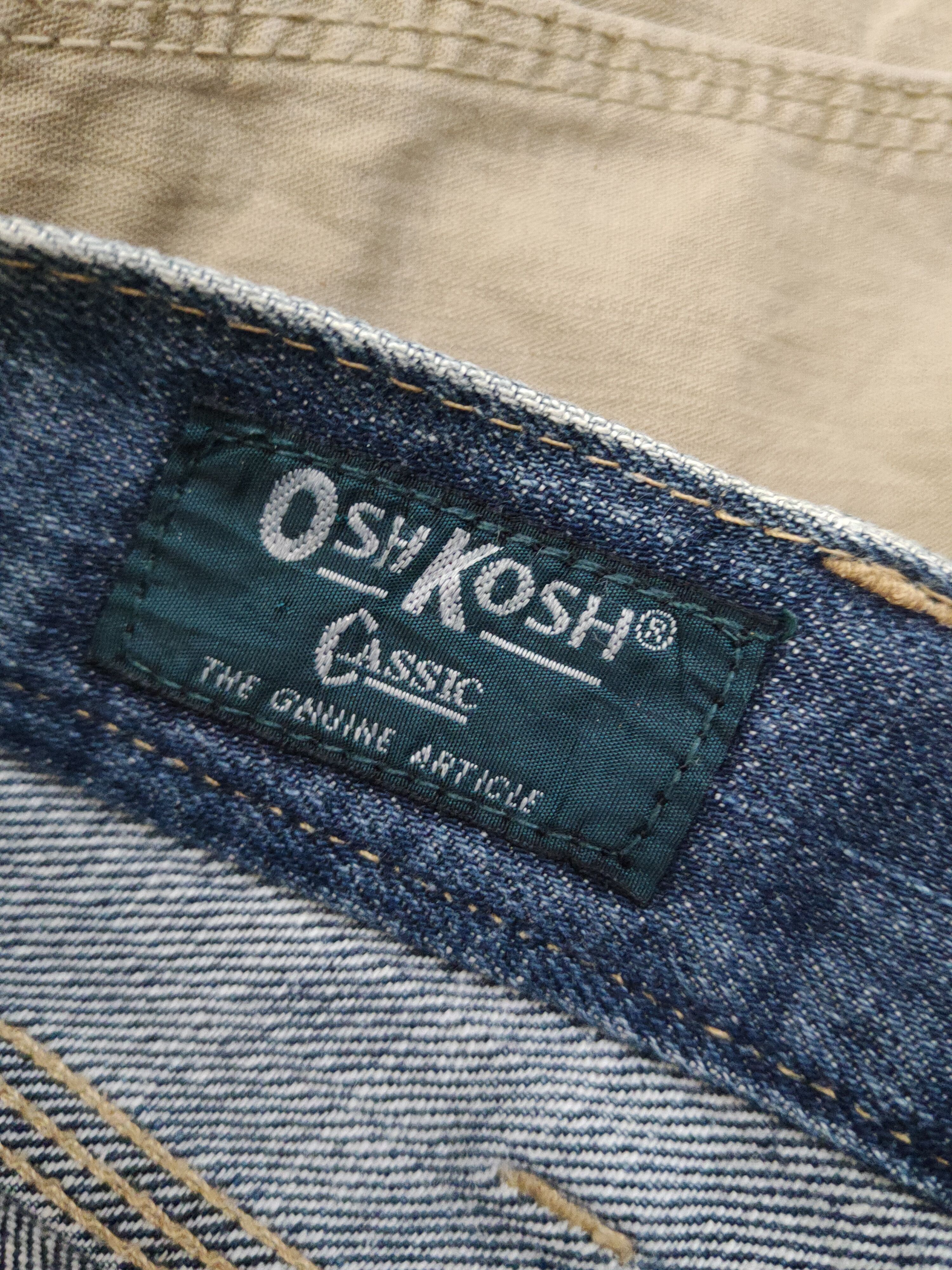 Oshkosh Oshkosh Dark Blue Distressed Ripped denim Jeans #W1378 Size US 38 / EU 54 - 16 Thumbnail