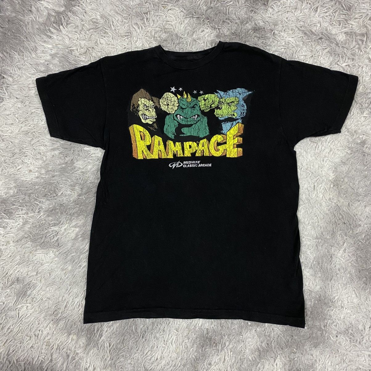 Vintage Movie rampage the rock dwayne johnson film Size US L / EU 52-54 / 3 - 1 Thumbnail