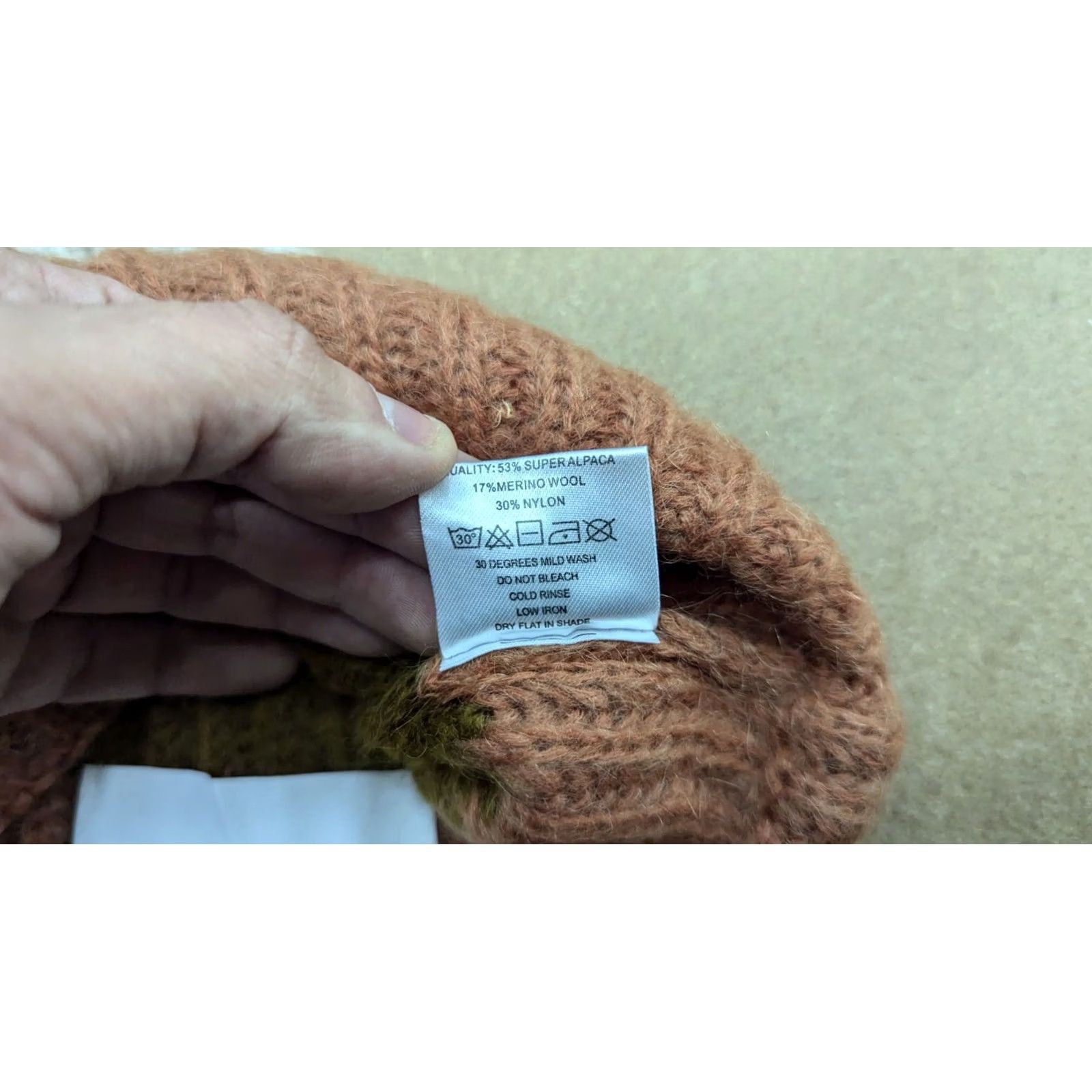 CAMILLA Camilla Pihl Womens Beanie Hat One Alpaca Cuffed Soft Lofoten Knit Ladies • Multicolor • Beanie • One Size • Womens Size ONE SIZE - 6 Thumbnail