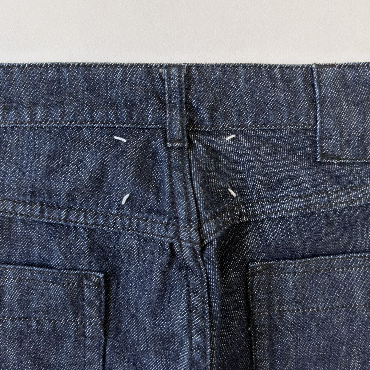 Maison Margiela A/W 08 Straight Fit Raw Blue Denim Jeans Size US 32 / EU 48 - 13 Thumbnail