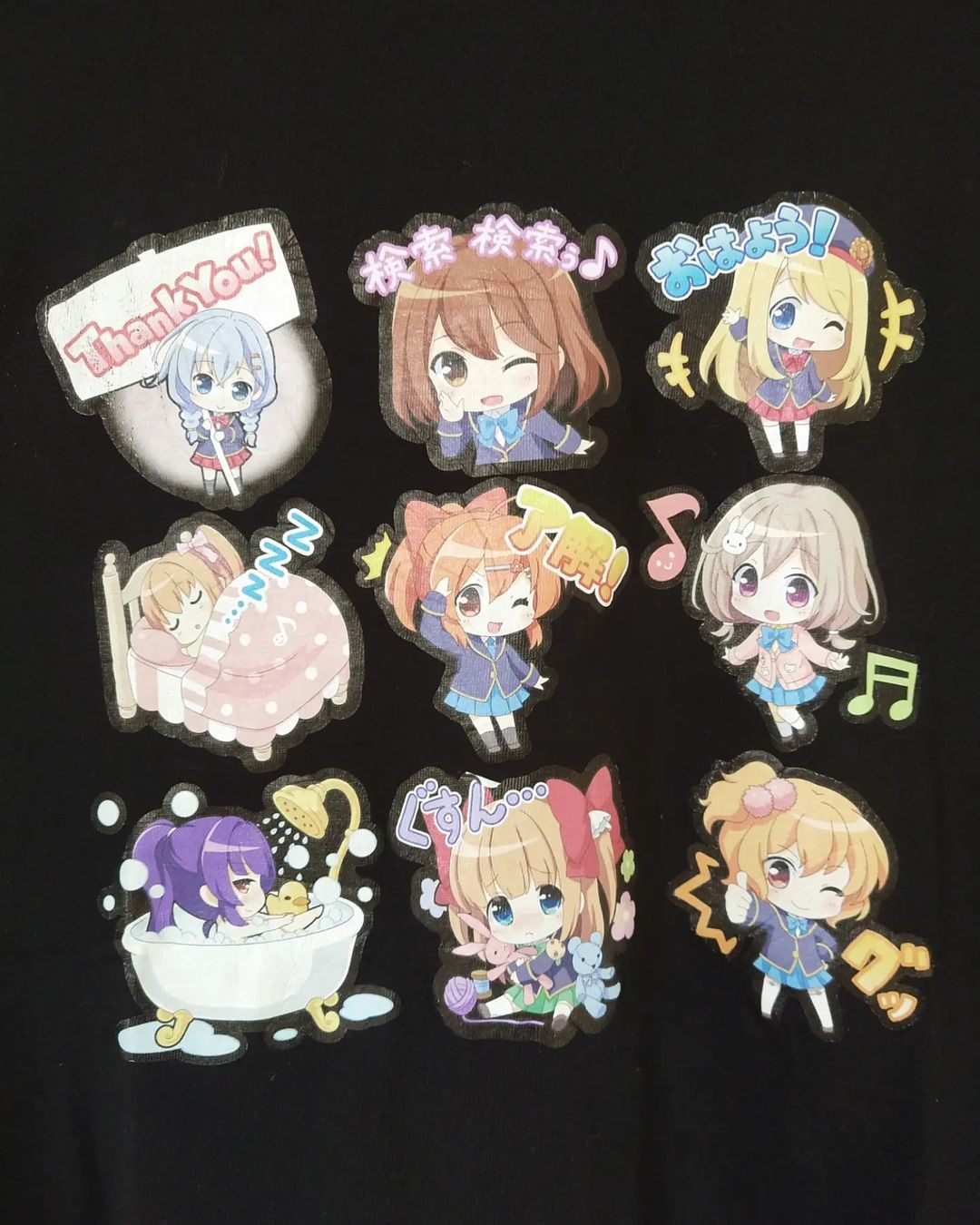 Anime × Japanese Brand Girl Friend Beta Chibi Chara Anime Tees Size US L / EU 52-54 / 3 - 2 Thumbnail