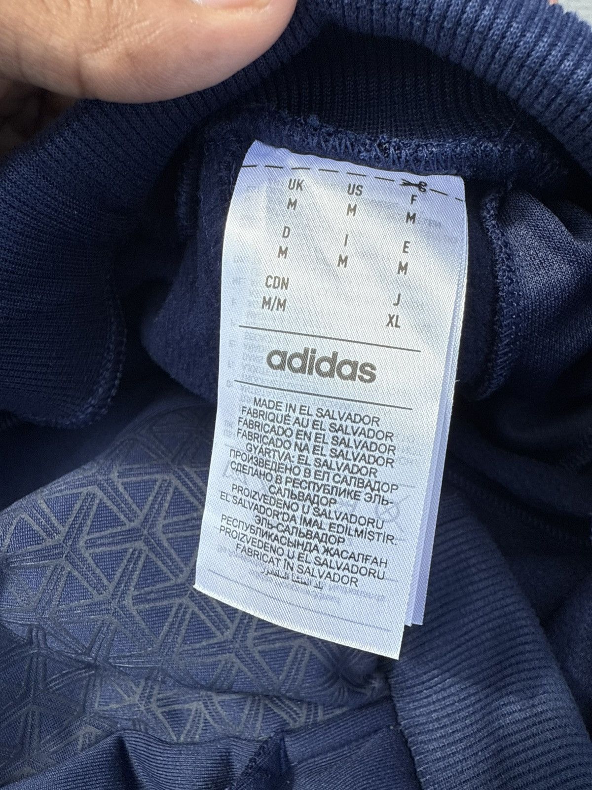 Adidas Adidas Georgia Tech Tapered Track Pants – Navy w/ GT Logo Size US 30 / EU 46 - 6 Thumbnail