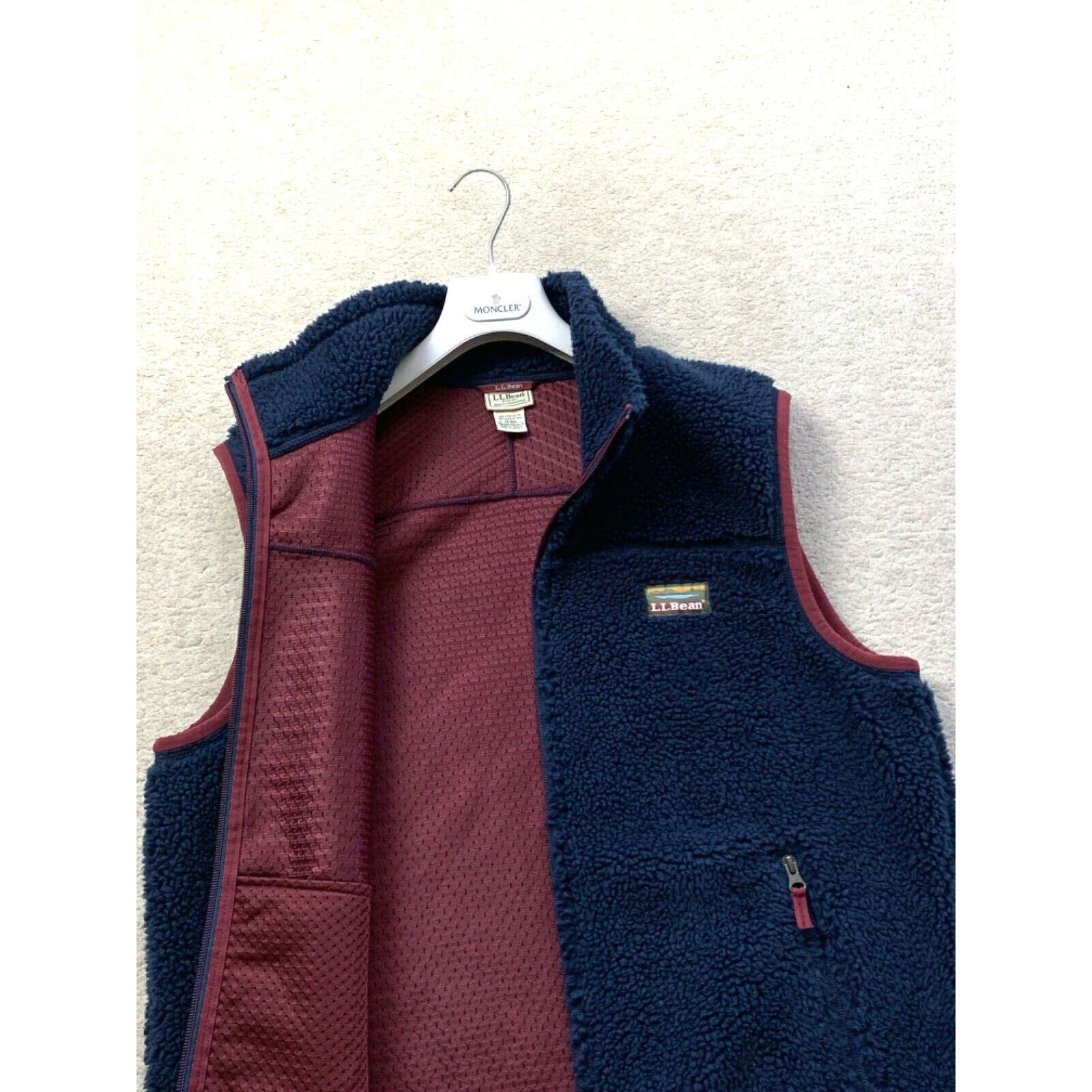 L.L. Bean Men's L.L. BEAN Vest SHERPA Gilet Jacket Fleece Synchilla L Size US L / EU 52-54 / 3 - 9 Thumbnail