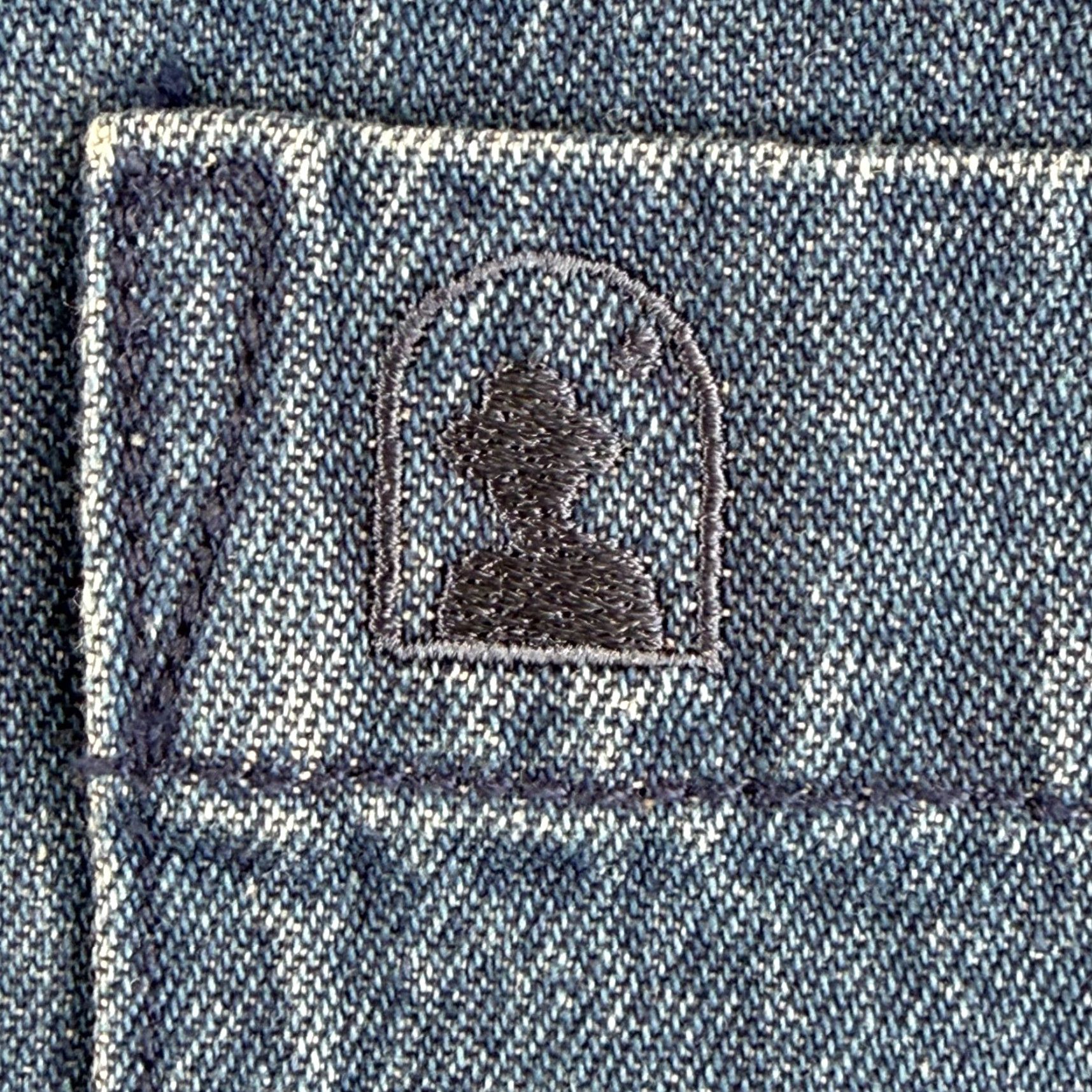 Denime DANDY DEL MAR Cartagena Denim Shirt Indigo Men L Tailored Button-Up Cam Collared Long Sleeve NWT Size US L / EU 52-54 / 3 - 3 Thumbnail