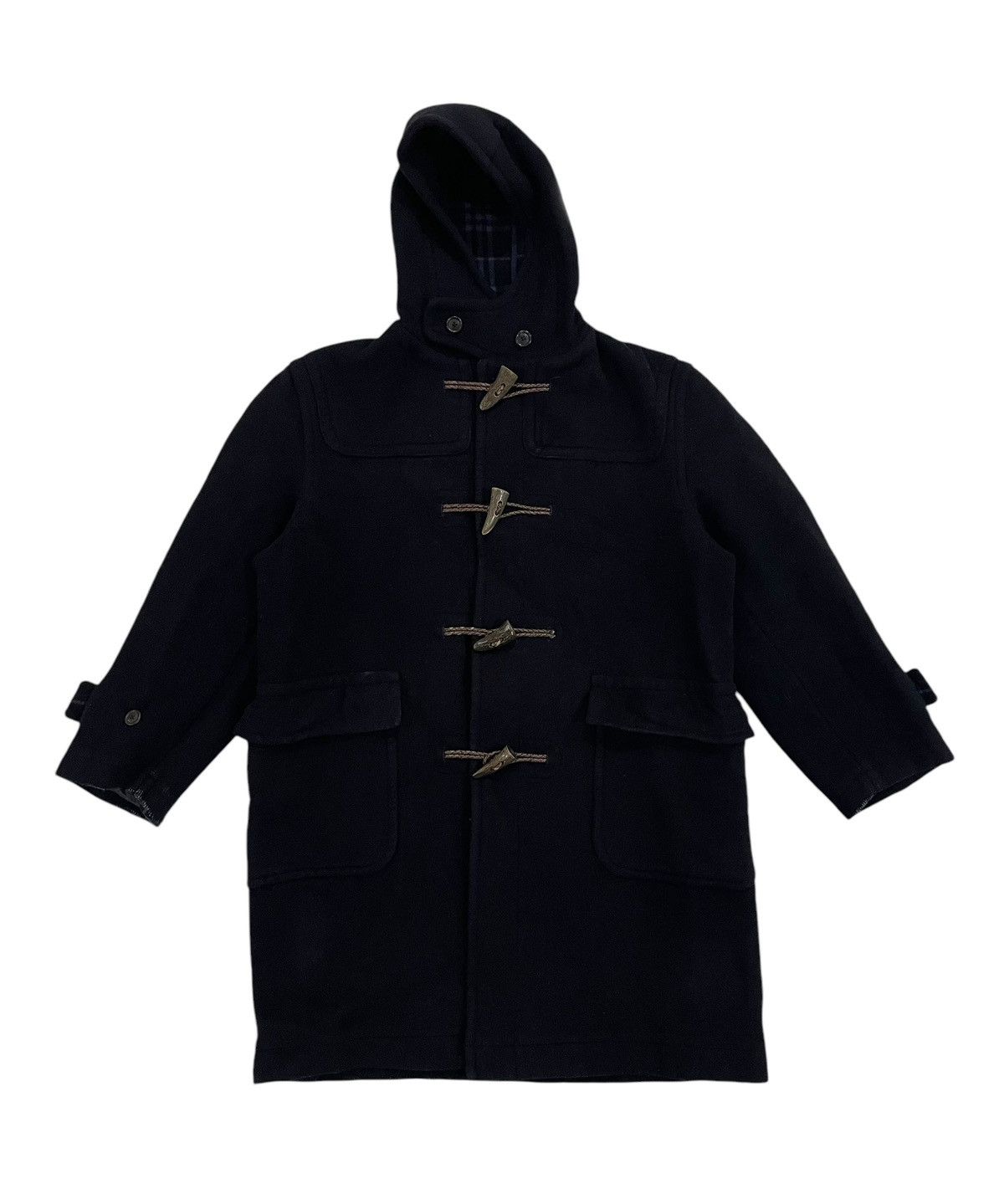 Burberry Burberry Duffle Coat Wool Size US M / EU 48-50 / 2 - 2 Thumbnail