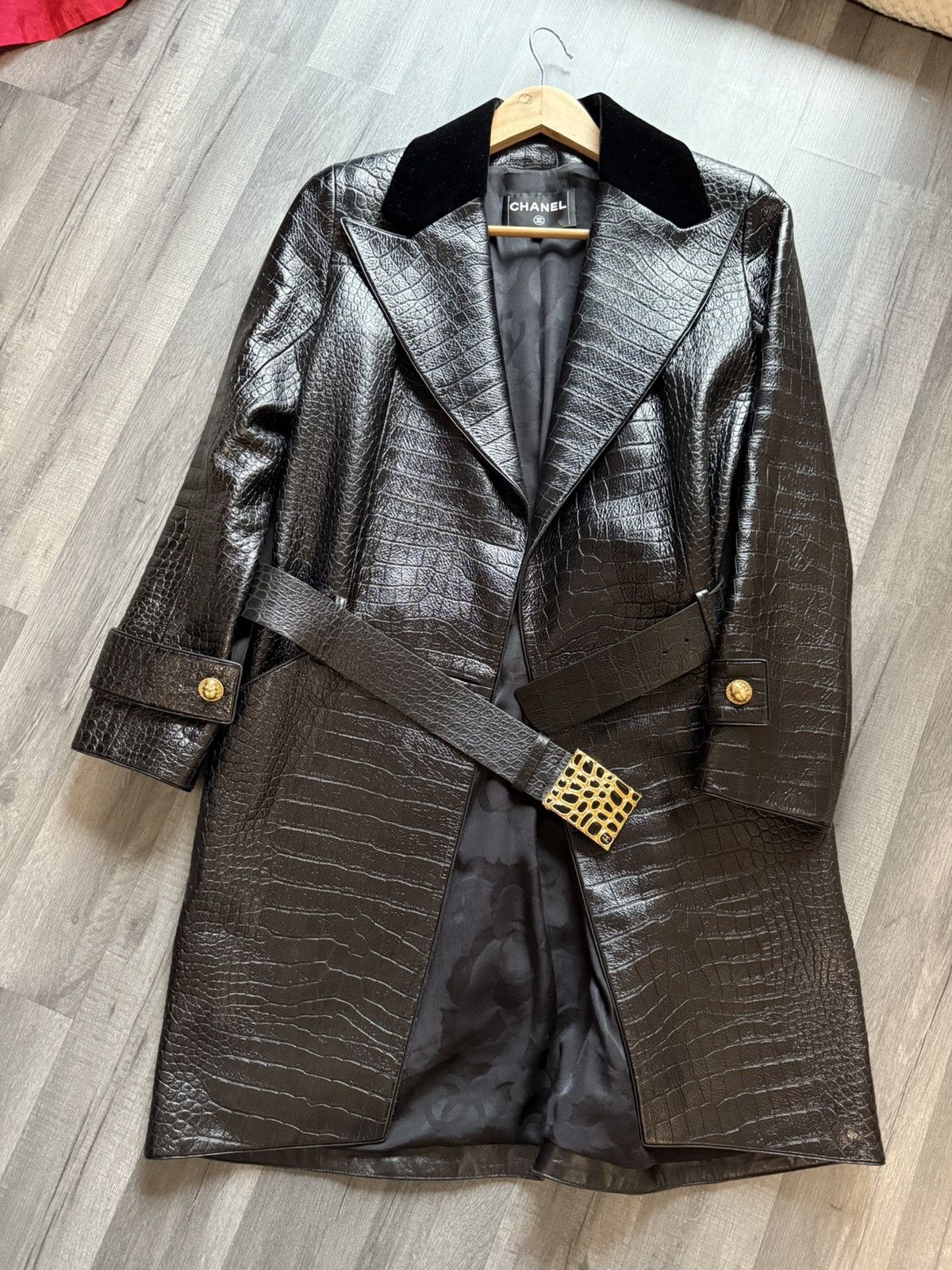 Chanel Coat chanel leather size 36 Size XS / US 0-2 / IT 36-38 - 1 Thumbnail