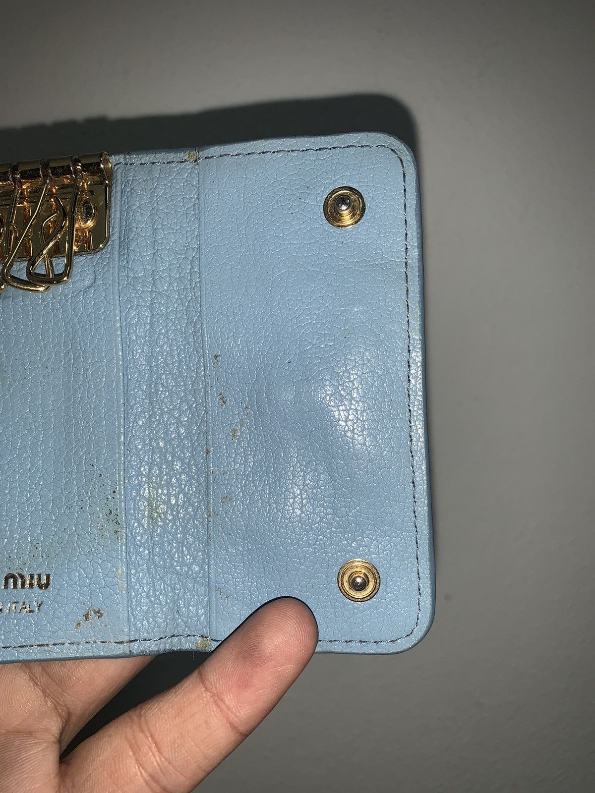 Miu Miu Miu Miu key Holder Wallet Size ONE SIZE - 4 Thumbnail