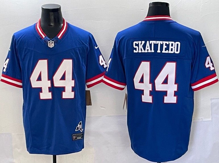 Other Men's Giants 44 Skattebo Blue Jersey Size US M / EU 48-50 / 2 - 1 Thumbnail