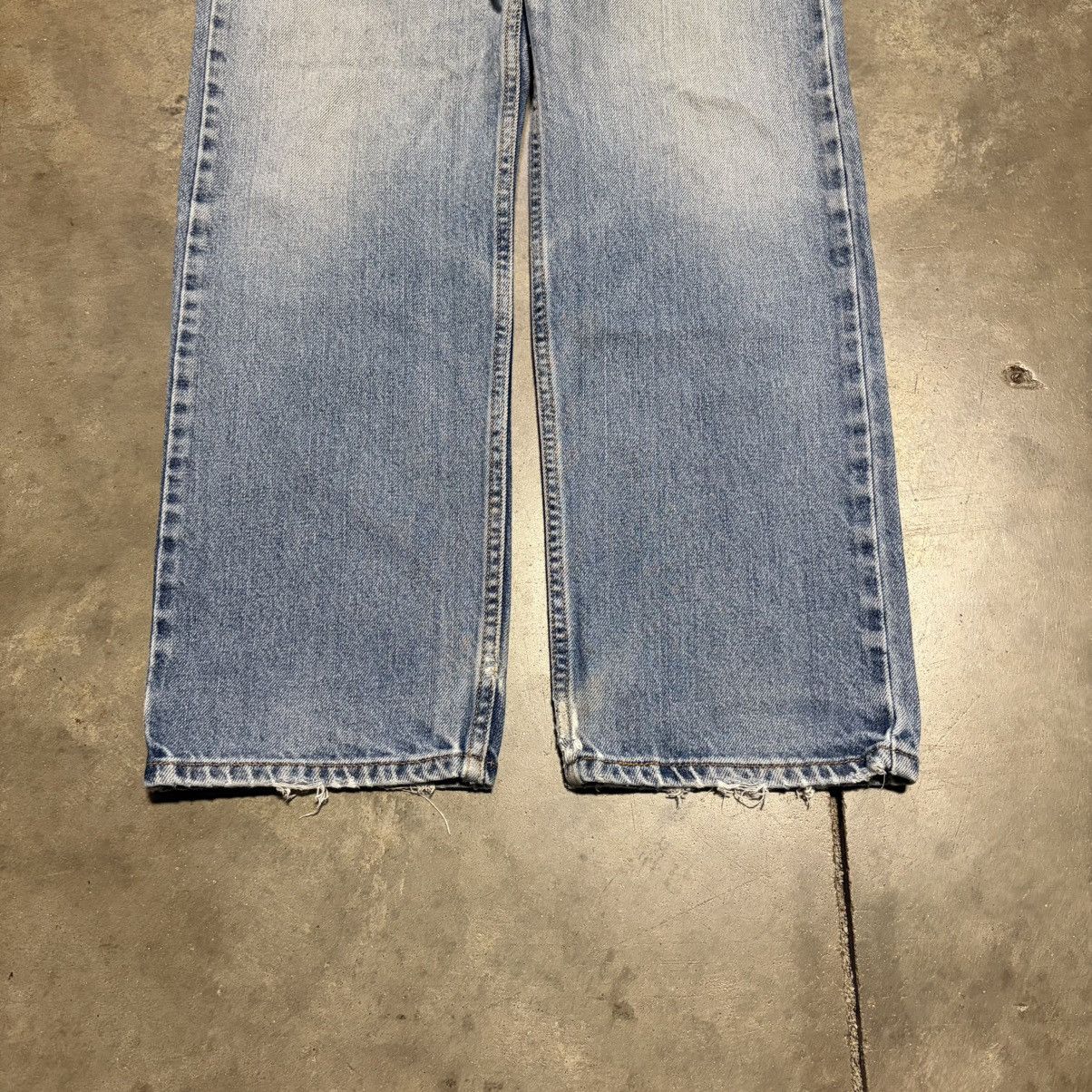 Levi's Vintage Levis 505 Jeans Straight Regular Fit Faded Washed Size US 32 / EU 48 - 3 Thumbnail