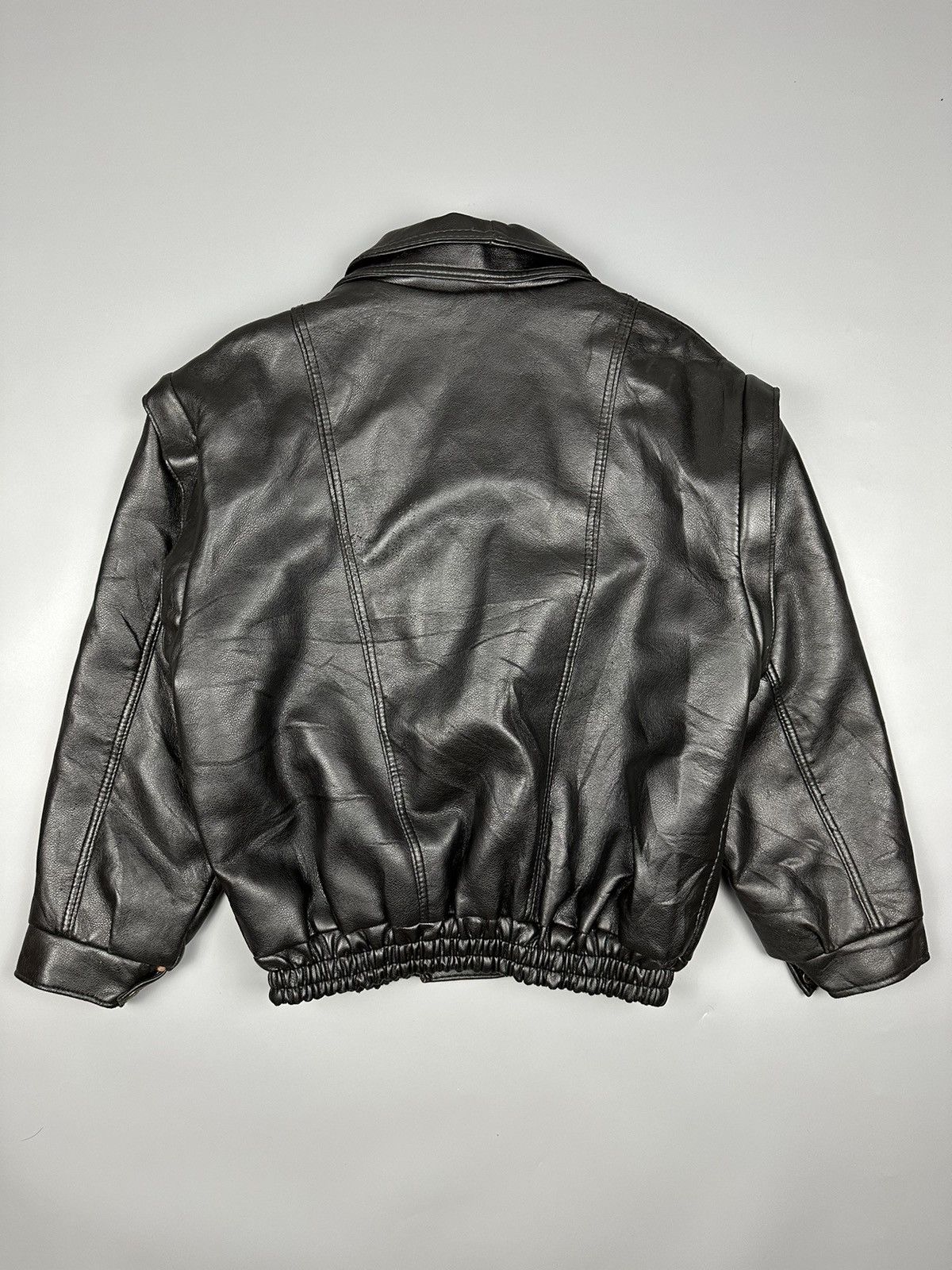 Vintage 🔥Rare Sick🔥Vintage Bottega Soft Leather Jacket Size US L / EU 52-54 / 3 - 5 Thumbnail
