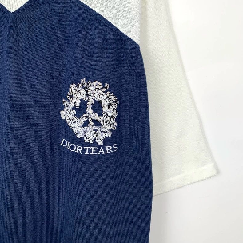 Dior Dior Co-branded 23 logo pattern embroidery blue and white c Size US L / EU 52-54 / 3 - 4 Thumbnail