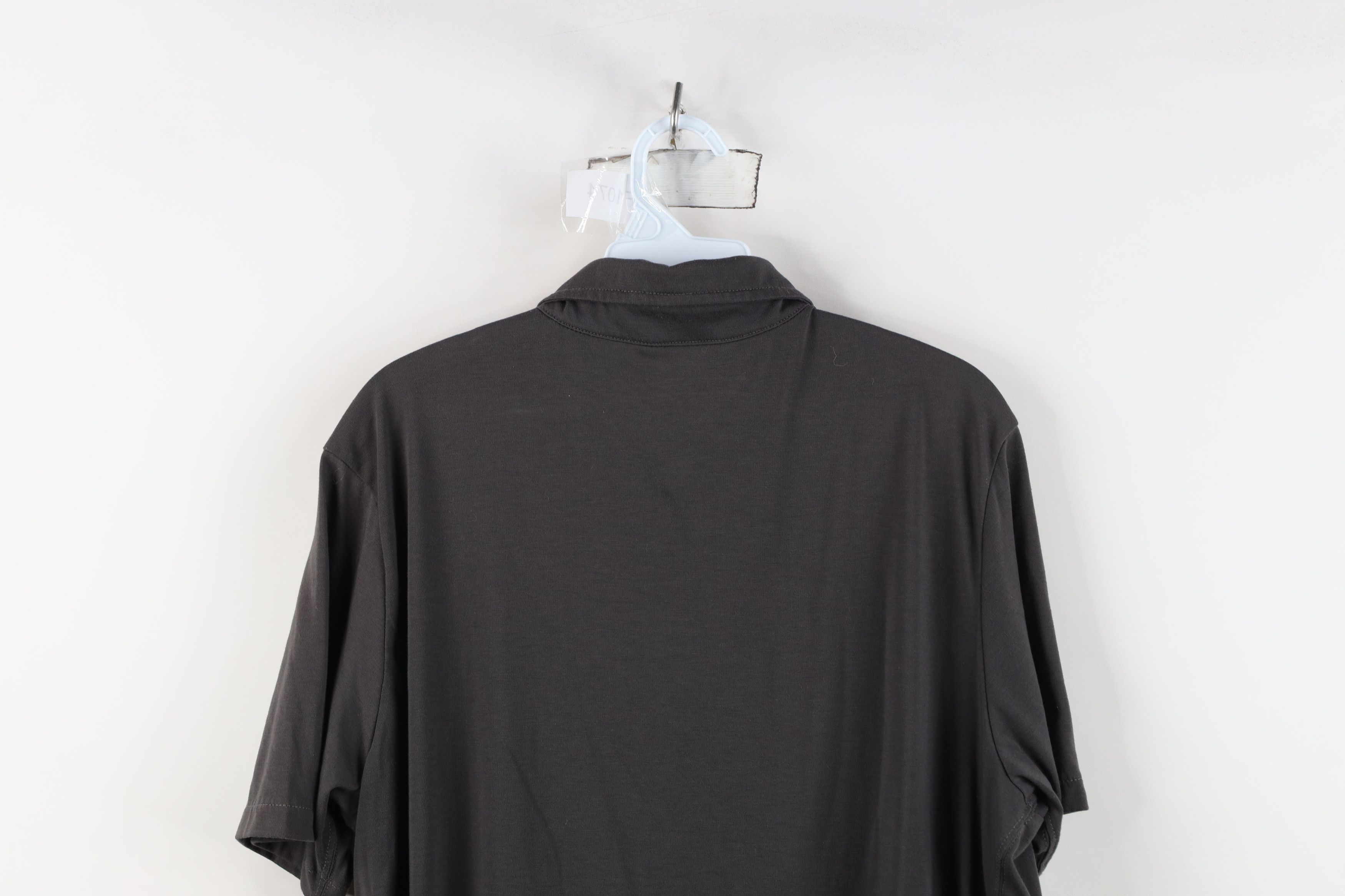 Prana prAna Breathe Stretch Knit Neriah Collared Polo Shirt Gray Size US L / EU 52-54 / 3 - 12 Thumbnail