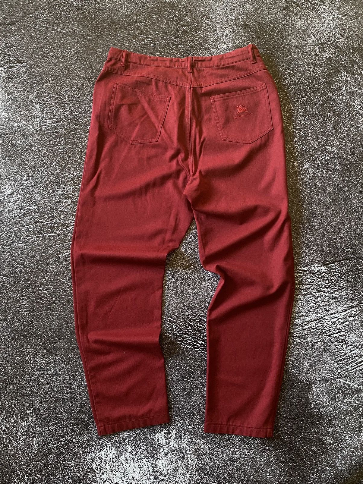 Burberry Vintage Burberry London Ref Chino Pants Embroidered Logo Size 38" / US 16 / IT 52 - 1 Thumbnail