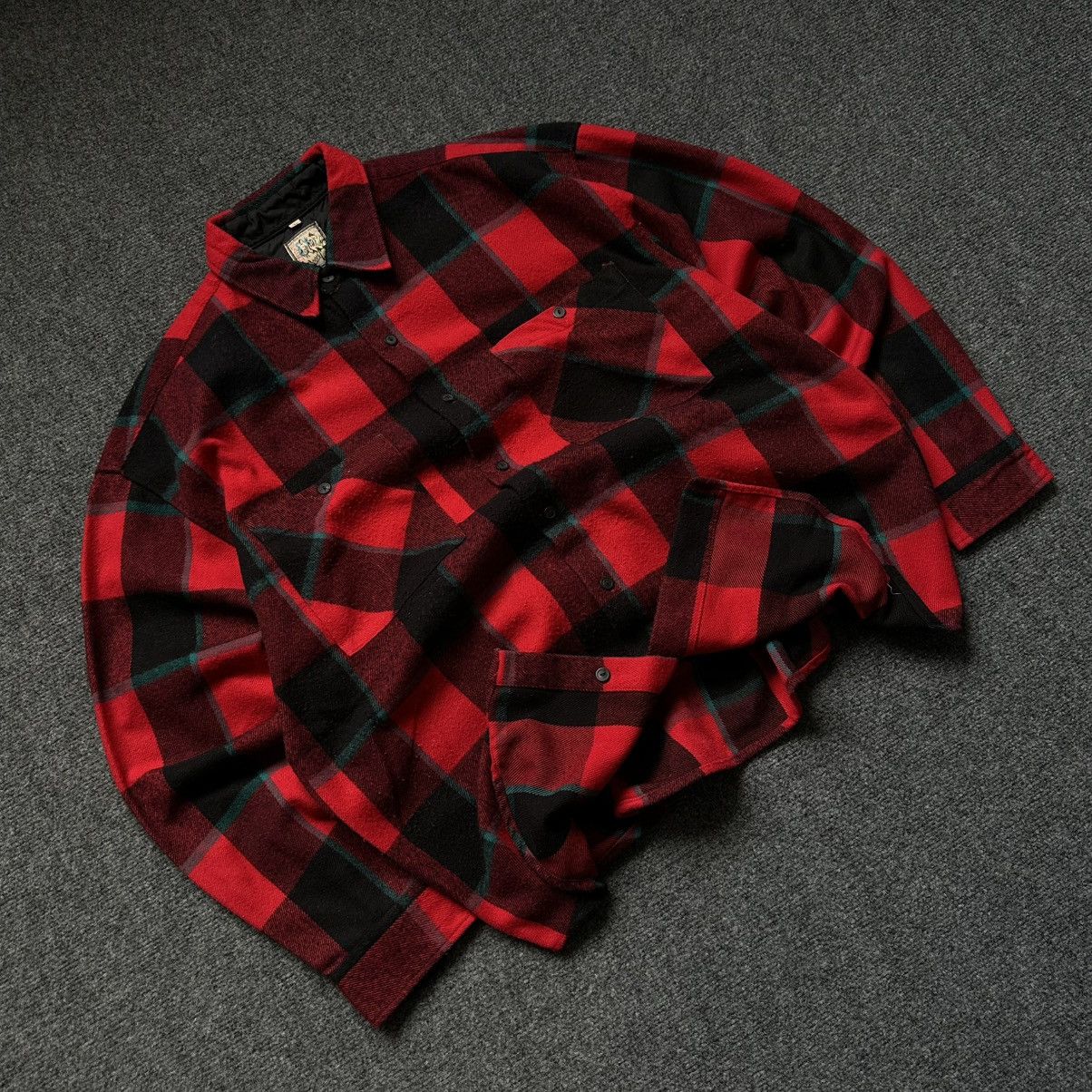 Grailed VTG Flannel Plaid Shirt Button Up Fashion Report Size L Y2K Size US L / EU 52-54 / 3 - 2 Thumbnail