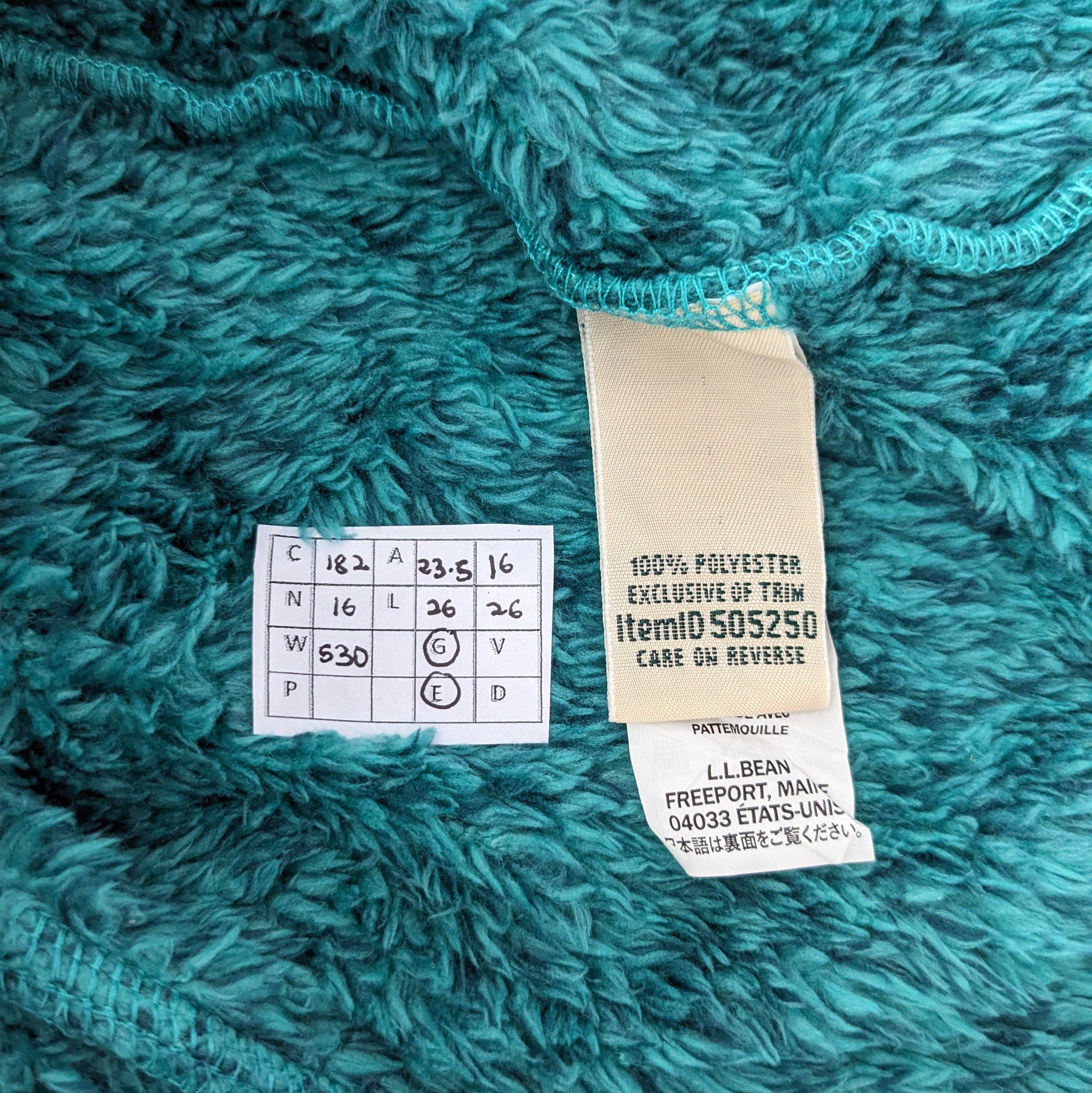 Vintage Vintage L.L. BEAN Outdoor Style Fleece Jacket Size US L / EU 52-54 / 3 - 7 Thumbnail