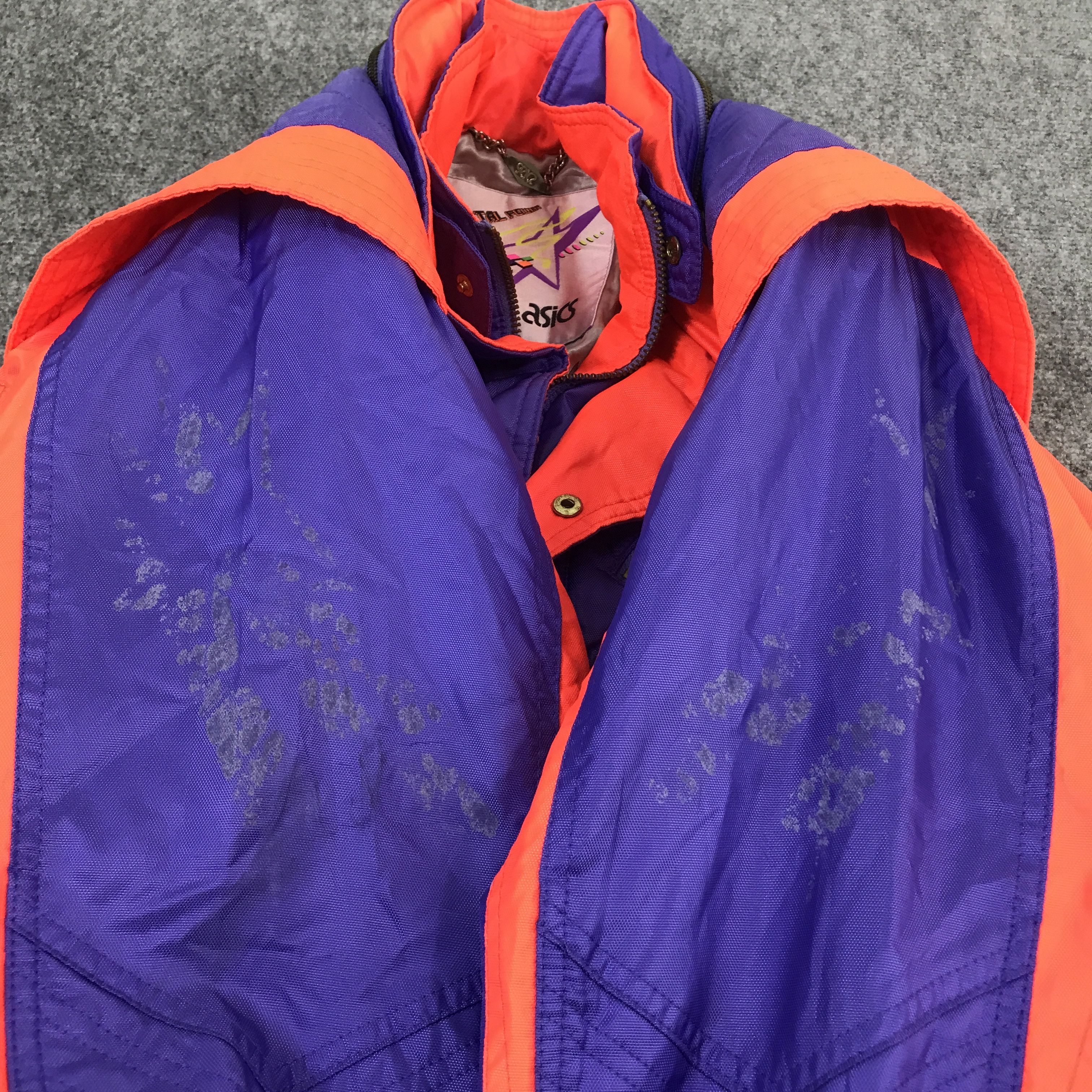 Asics × Japanese Brand × Sports Specialties VINTAGE ASICS SKI RACING MULTICOLOU JACKET Size US L / EU 52-54 / 3 - 9 Thumbnail