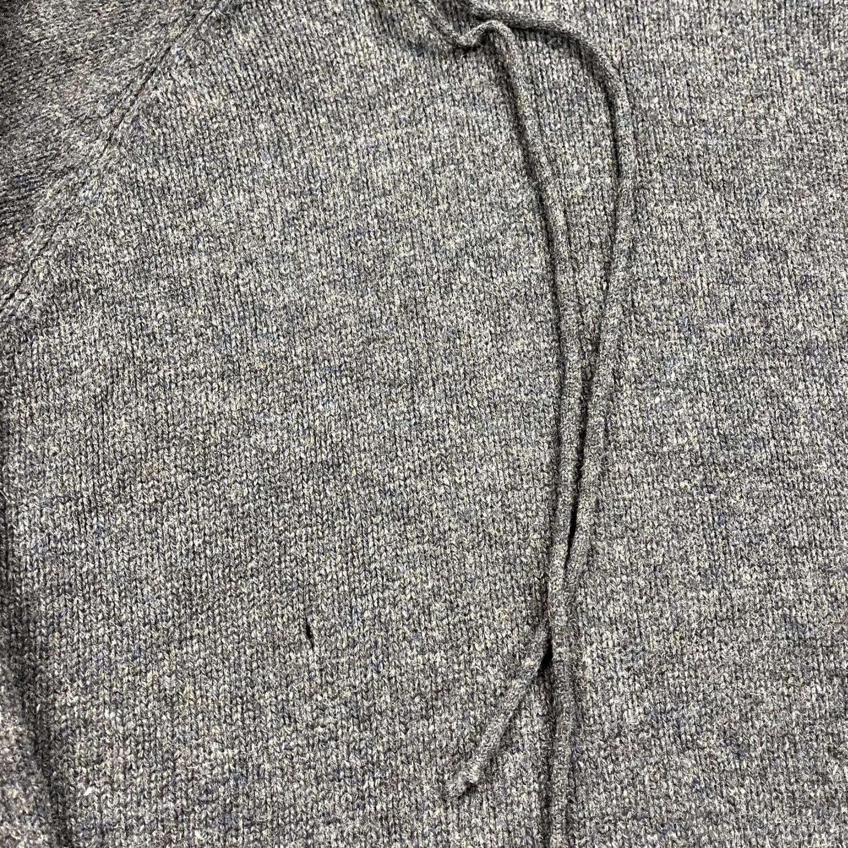 J.Crew VINTAGE J.CREW Hoodie Mens M Blue 100% Lambswool Knit Pullover Sweater Oarsman 90s Winter Fall Spring Mens Size US M / EU 48-50 / 2 - 4 Thumbnail