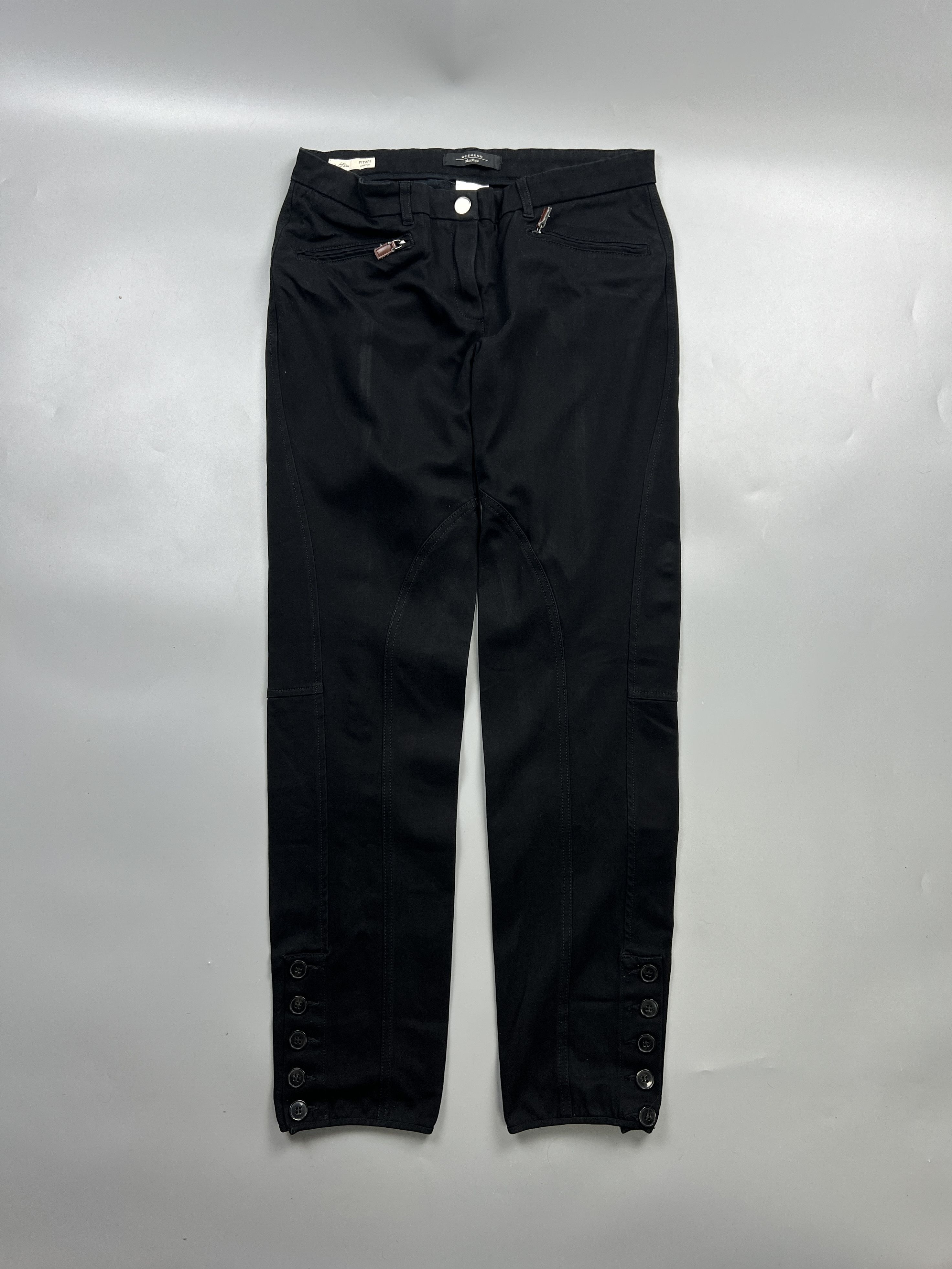 Weekend Max Mara Weekend Max Mara Ankle Buttons Pants (Y0851) Size 30" / US 8 / IT 44 - 1 Thumbnail