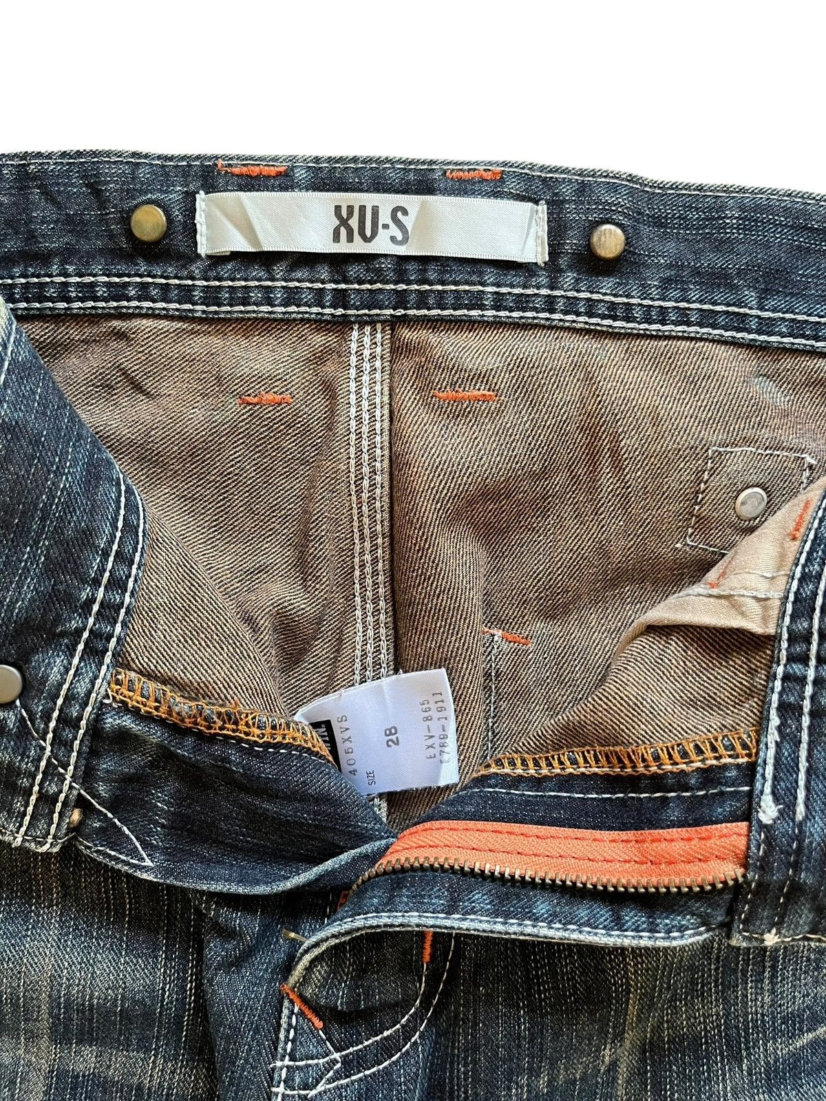 Edwin Vintage Edwin Buckle Back Carpenter Mud Wash Baggy Jeans Size US 31 - 9 Thumbnail