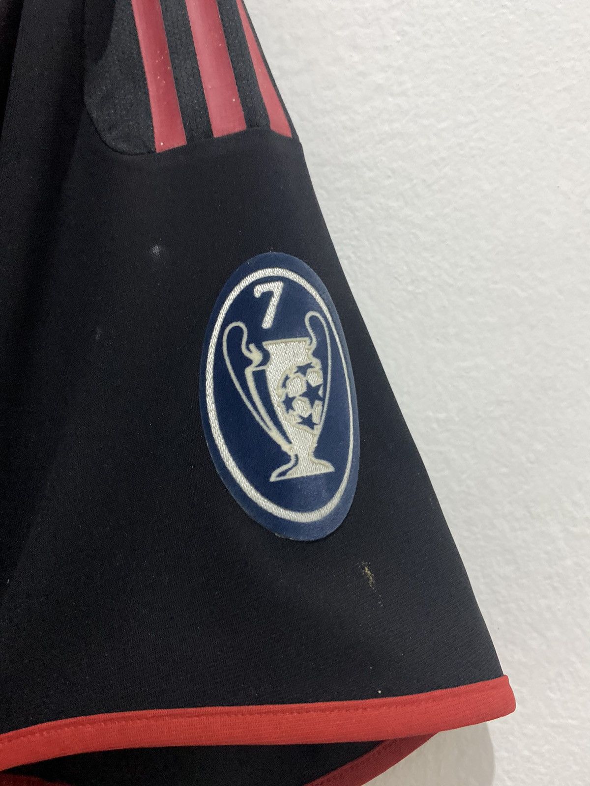 Adidas Maldini Sign In AC Milan 2009 Player Issue Soccer Jersey Size US XL / EU 56 / 4 - 10 Thumbnail