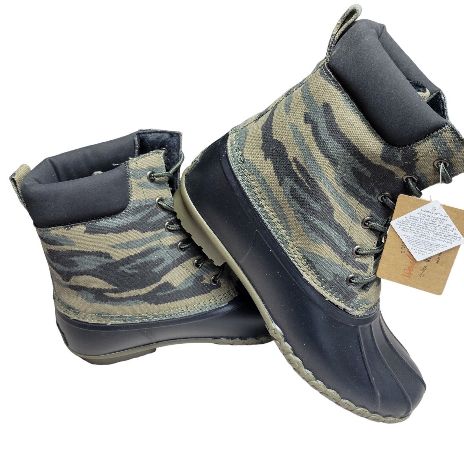 Weatherproof Weatherproof Mens Adam 2 Leather Closed Toe Ankle Cold Weath Size US 11 / EU 44 - 1 Thumbnail