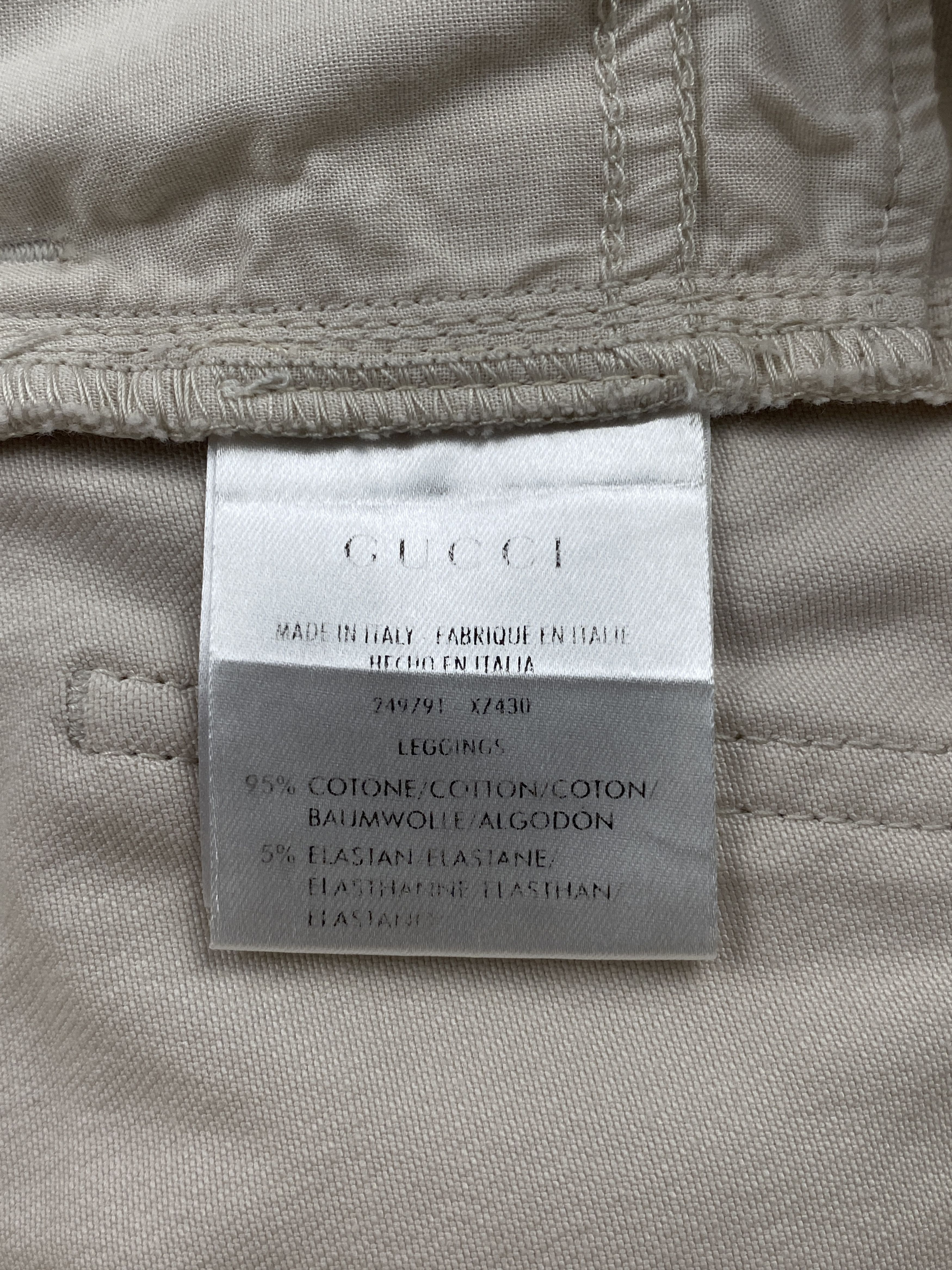 Gucci Embroidered Heart Crest Denim Pants Size 25" / US 0 / IT 36 - 13 Thumbnail