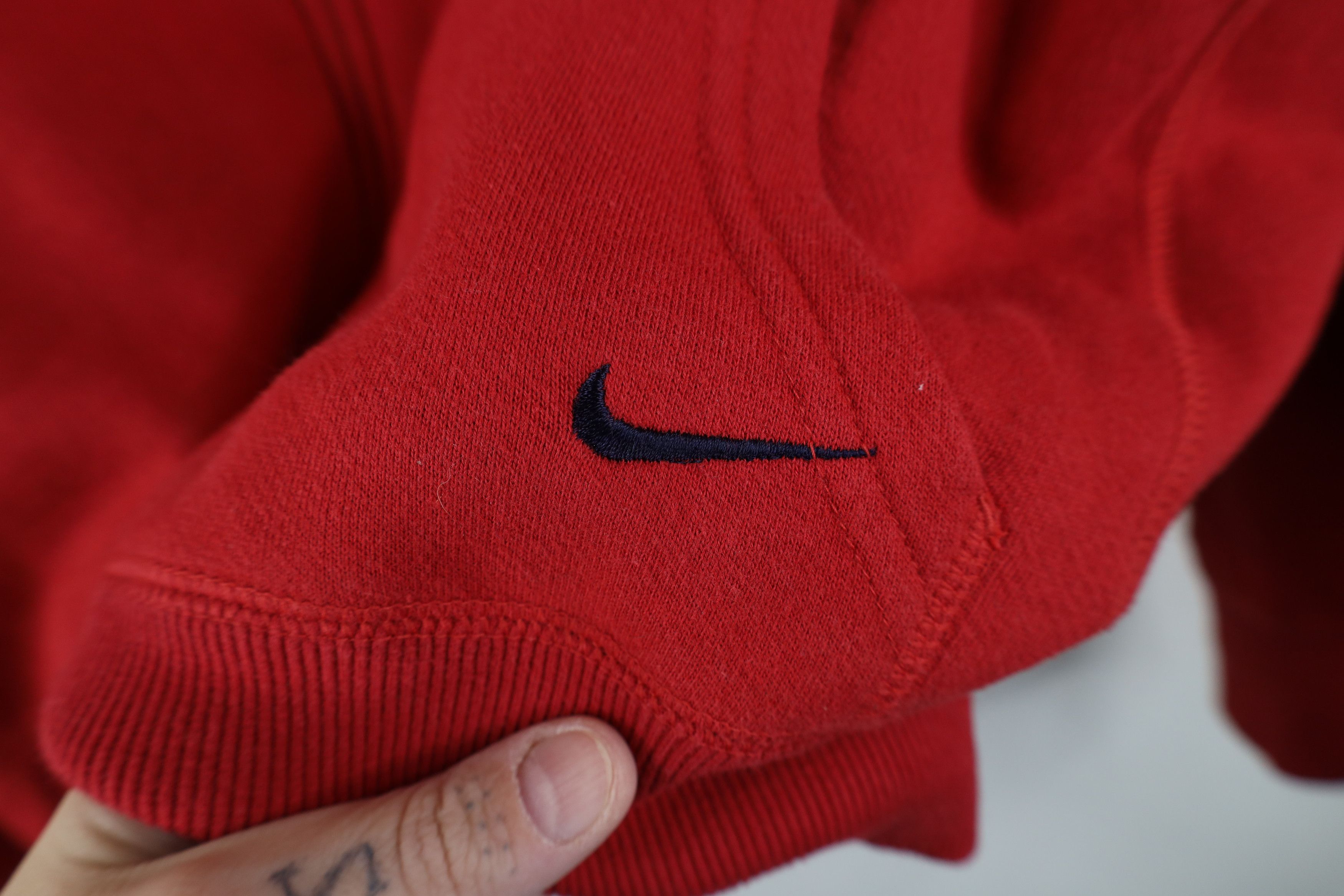 Nike Vintage Y2K Nike Scott Mini Swoosh Boston Red Sox Hoodie Red Size US S / EU 44-46 / 1 - 4 Thumbnail