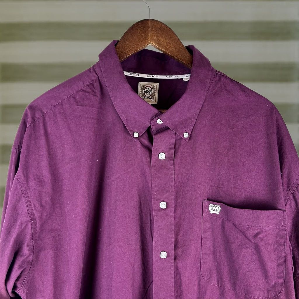 Dsquared2 Cinch Shirt Men’s XXL Red Square Button Down Long Sleeve Cotton Western Ranch Mens Size US XXL / EU 58 / 5 - 1 Thumbnail