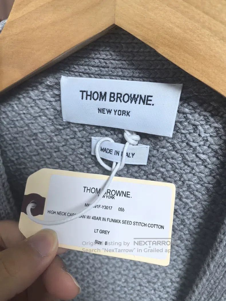 Thom Browne Thom Browne Colorblocked Sleeve Label Cardigan Size US XS / EU 42 / 0 - 4 Thumbnail