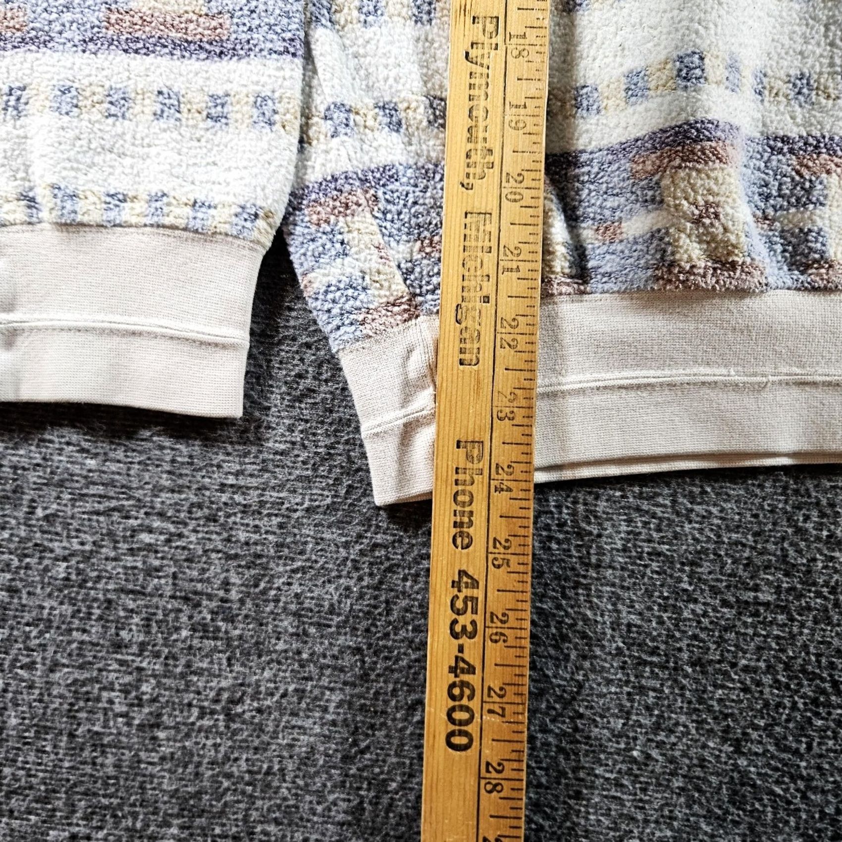 Vintage Woolrich Sweater Mens Medium White Geometric Knit Mock Neck Pullover Winter Size US M / EU 48-50 / 2 - 5 Thumbnail