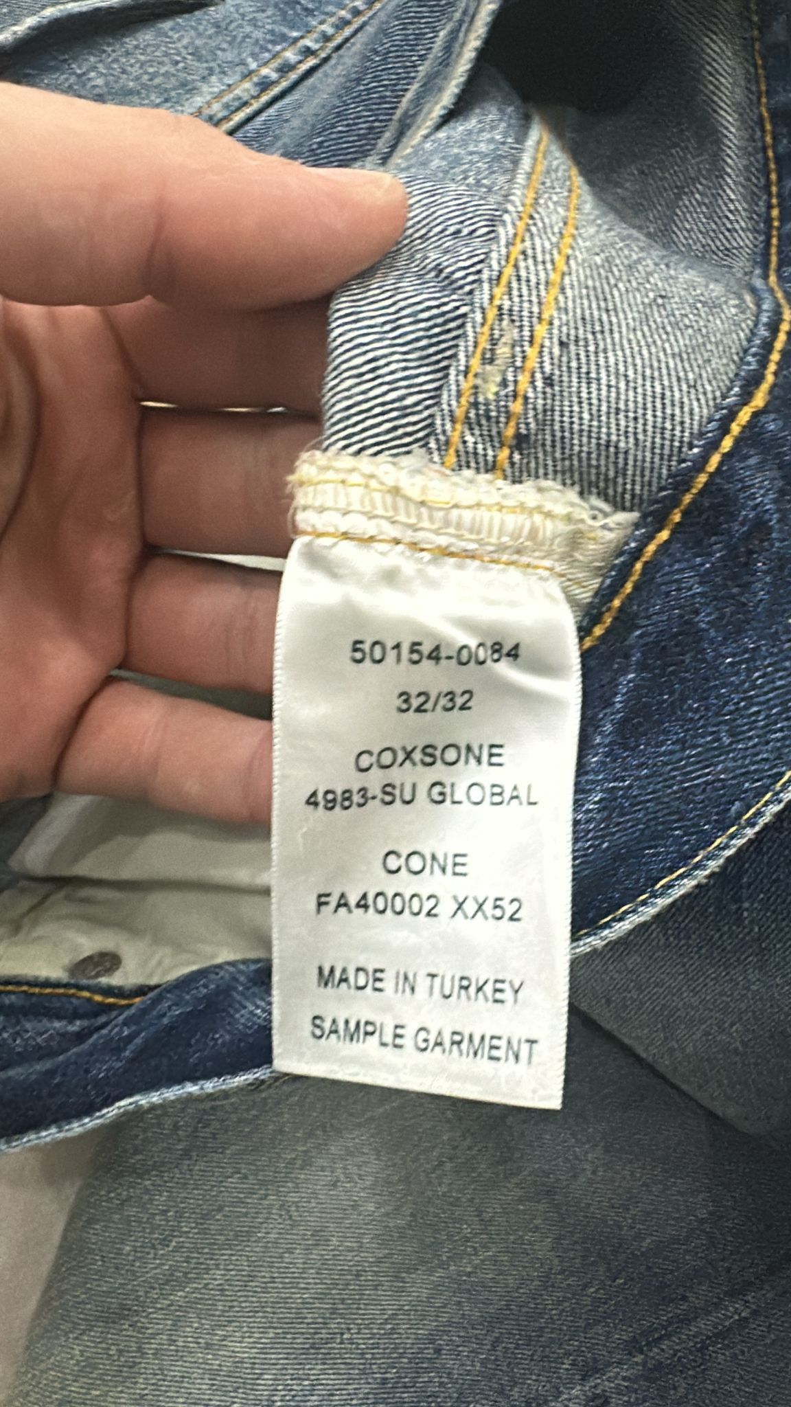 Levi's Vintage Clothing LVC SAMPLE Levi's Vintage Clothing 1954 501XX Selvedge Jeans Size US 32 / EU 48 - 8 Thumbnail