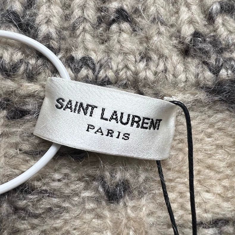 Yves Saint Laurent Saint Laurent Cashmere knitted cardigan shirt 2501-Nextarro Size US S / EU 44-46 / 1 - 3 Thumbnail