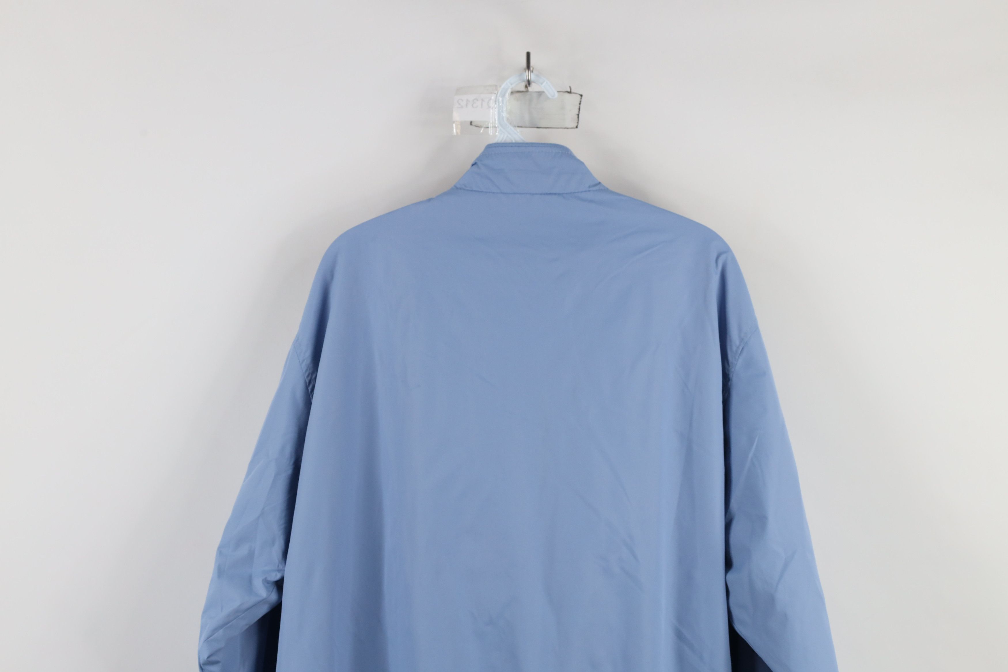 Vintage Vintage 90s Y2K Streetwear Windbreaker Bomber Jacket Blue Size US L / EU 52-54 / 3 - 13 Thumbnail