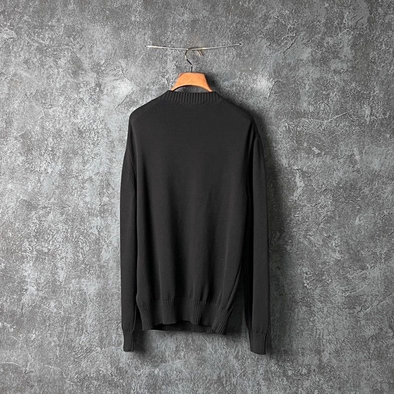 Versace Versace Letter-embroidered cotton sweater Size US S / EU 44-46 / 1 - 2 Thumbnail