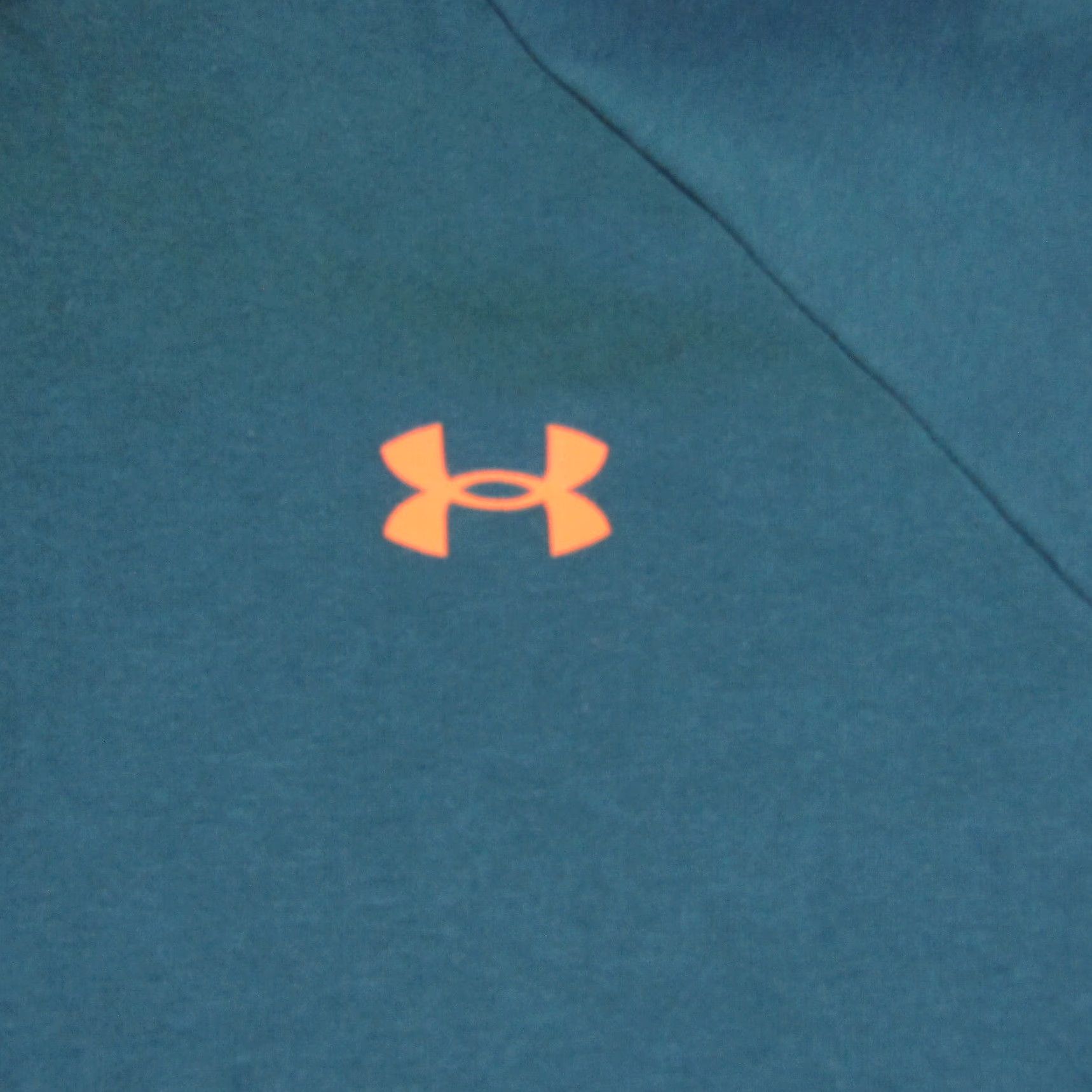 Under Armour Under Armour Hoodie Mens Medium Blue Pullover Sweatshirt Fleece Graphic Print Logo Pockets High Neck Size US M / EU 48-50 / 2 - 3 Thumbnail
