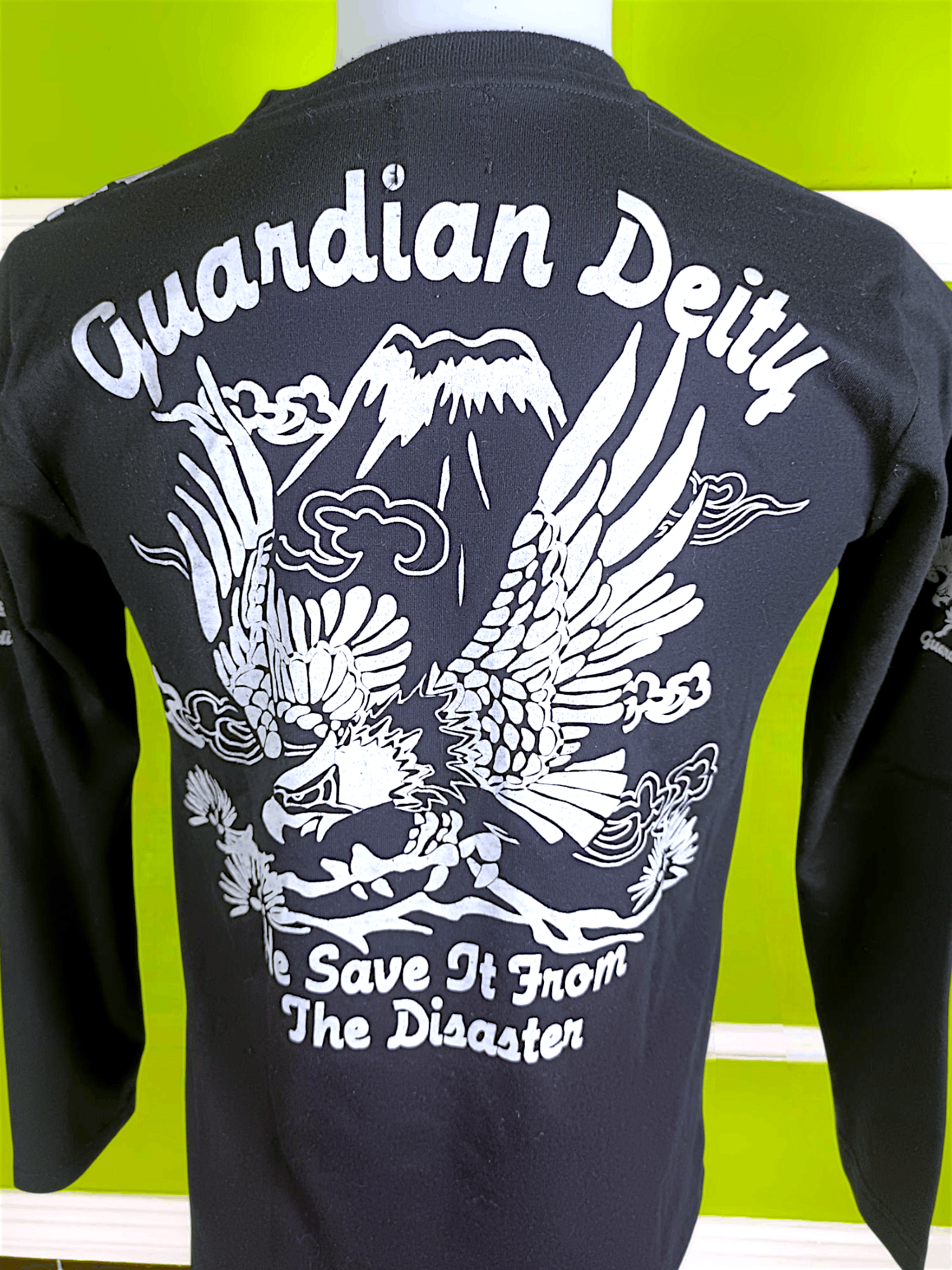 If Six Was Nine × Japanese Brand × Le Grande Bleu (L.G.B.) Guardian Deity He Save From The Disaster long Sleeve t-shirt Size US M / EU 48-50 / 2 - 1 Thumbnail
