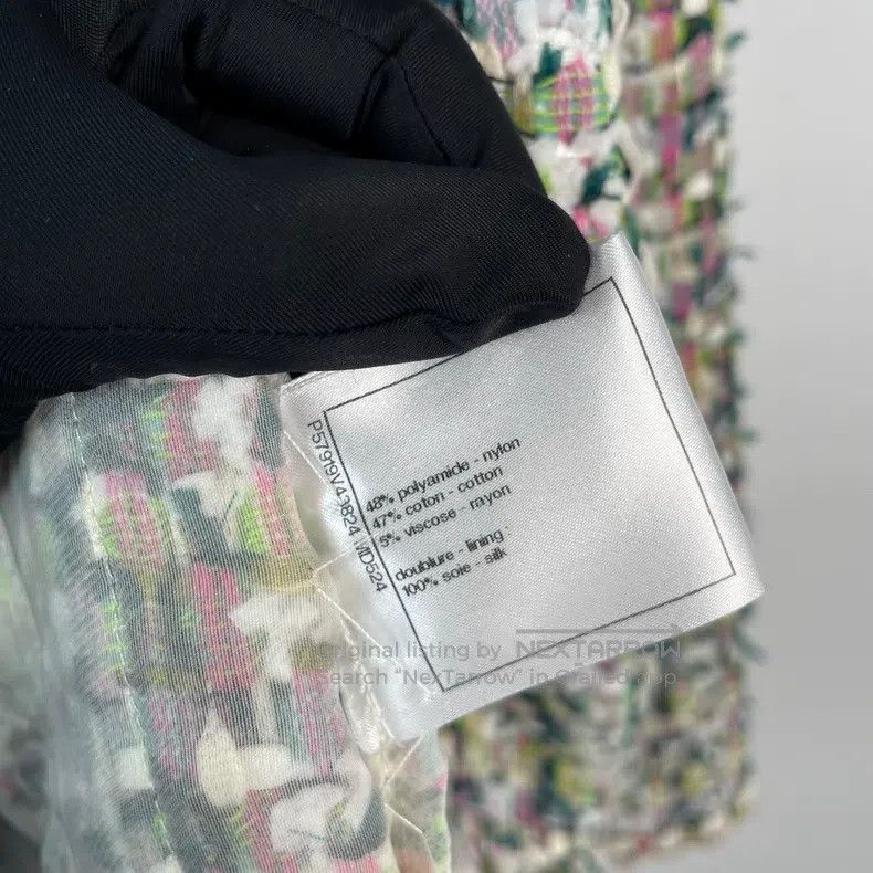 Chanel Chanel Long tweed coat Size S / US 4 / IT 40 - 9 Thumbnail
