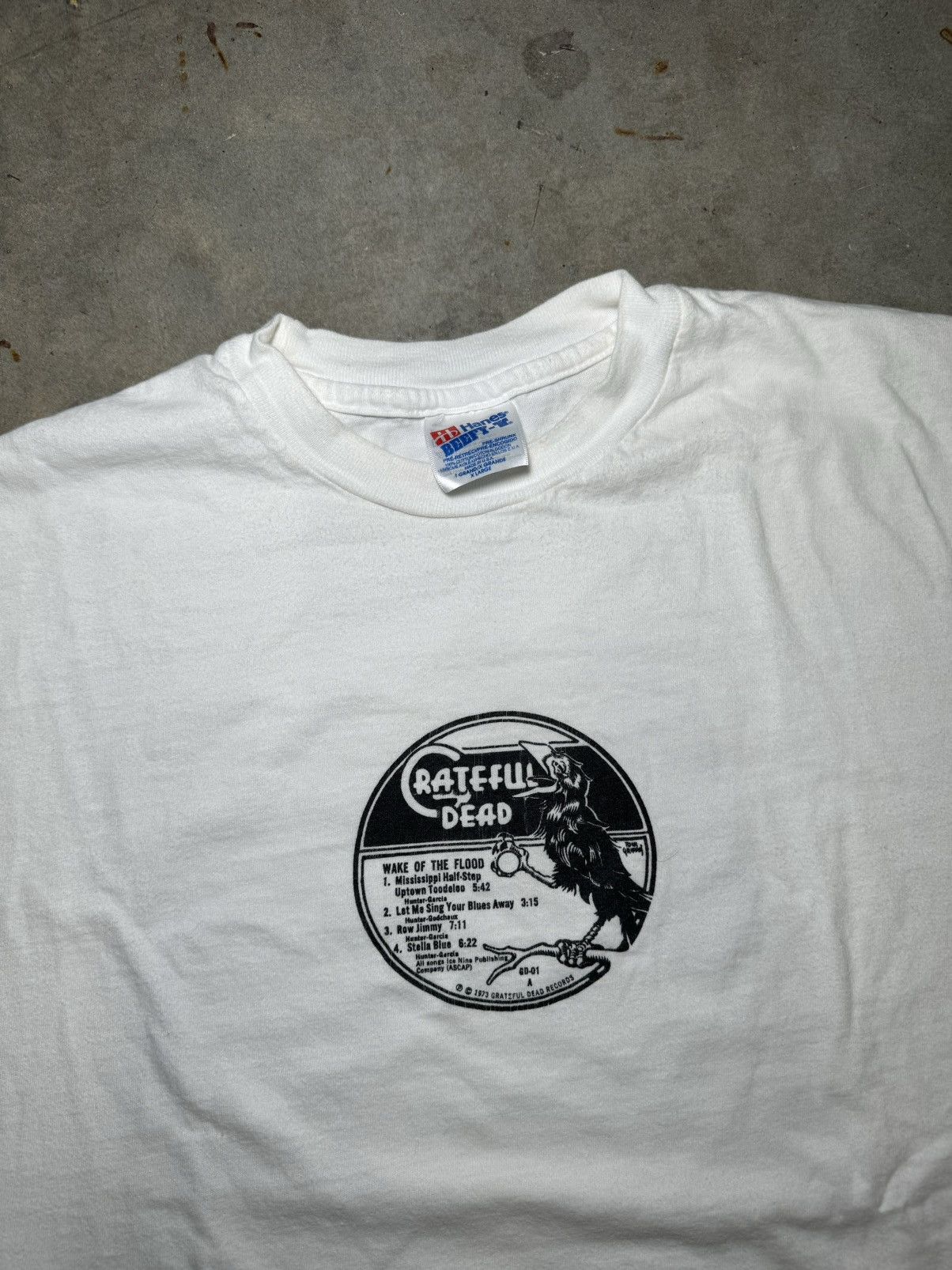 Grateful Dead Grateful Dead Wake of the Flood 1995 CD Release Promo Grail Size US XL / EU 56 / 4 - 4 Thumbnail