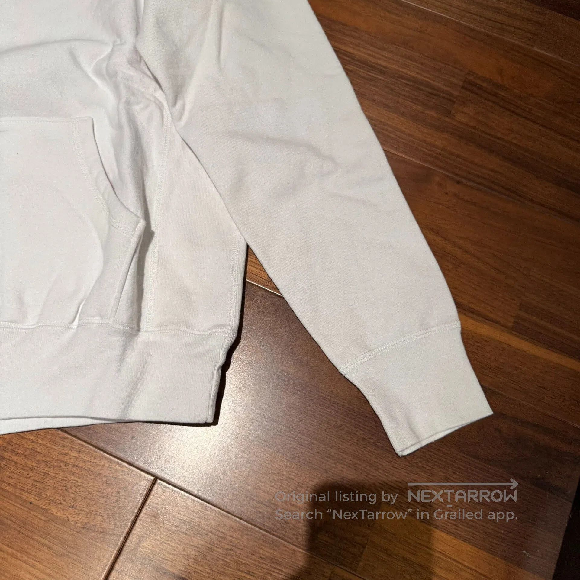 BIANCA CHANDON Bianca Chandon Sequin Hoodie in White. Size S / US 4 / IT 40 - 4 Thumbnail