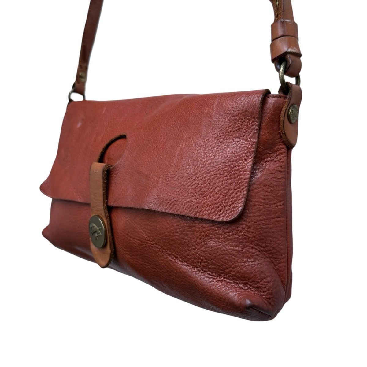 Il Bisonte IL Bisonte Genuine Leather Sling Bag Size ONE SIZE - 4 Thumbnail