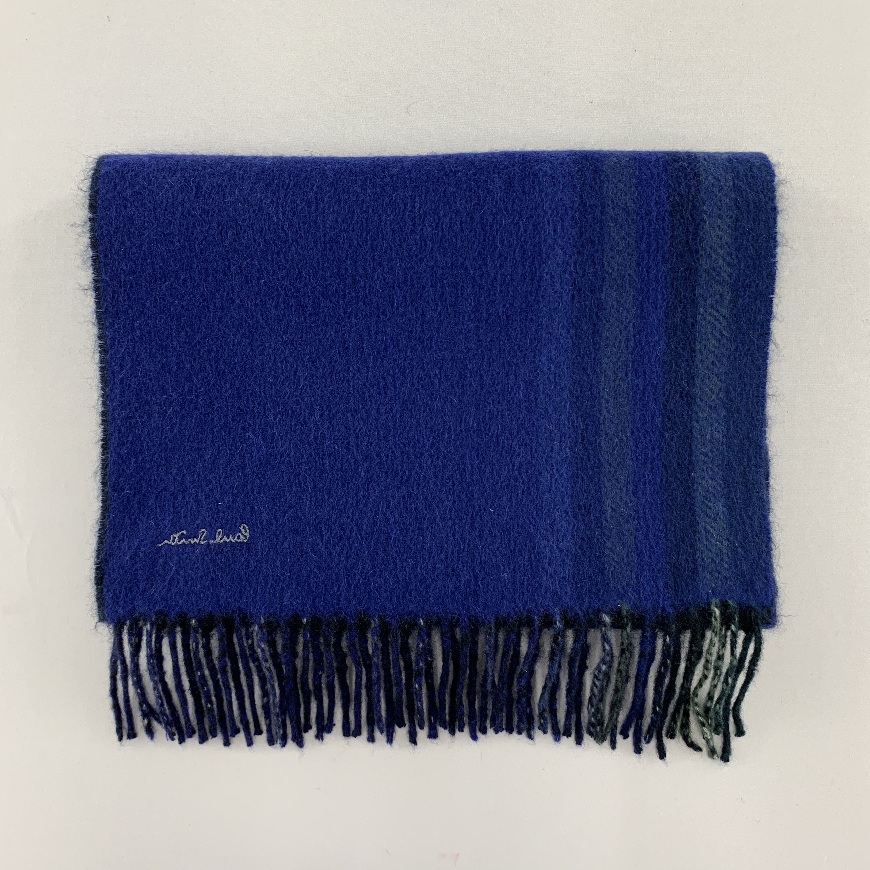 Paul Smith Paul Smith Scarf Wool Muffler Neck Wrap BL4409 Size ONE SIZE - 3 Thumbnail