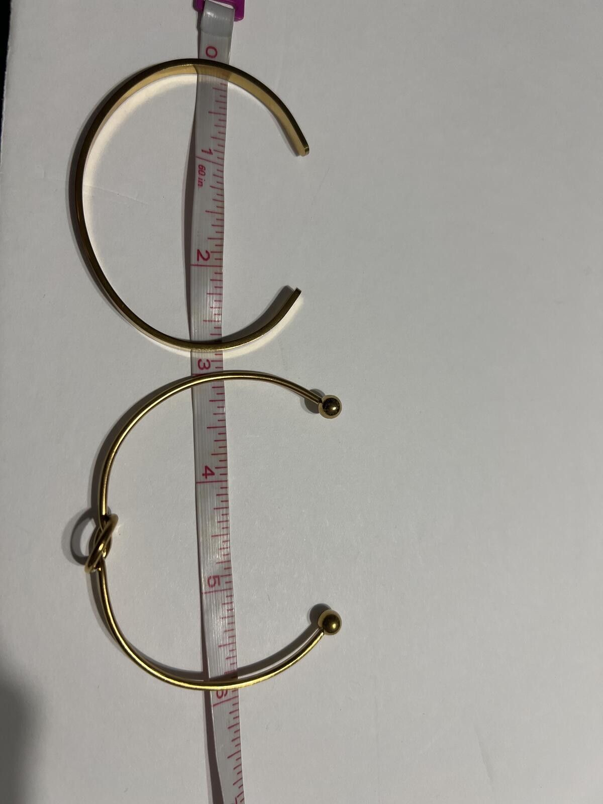 Unknown London 18K Gold plated SS Bangle knot Bracelet Set Size ONE SIZE - 4 Thumbnail