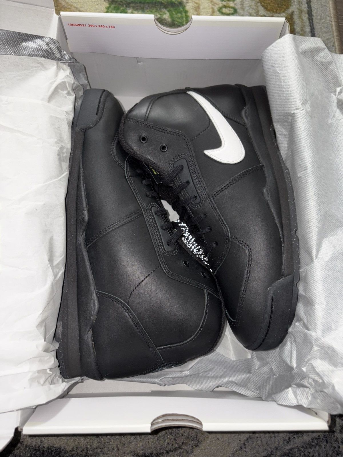 Nike × Stussy Nike Air Baltoro Stussy Black White Size US 13 / EU 46 - 1 Thumbnail